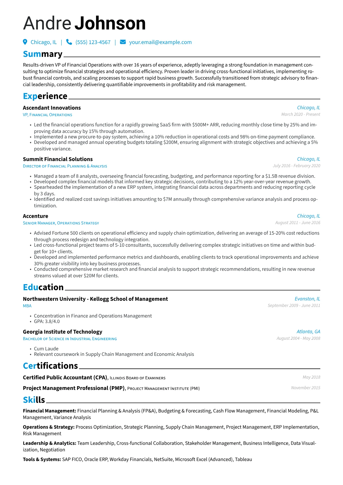 Career changer version - Page 1