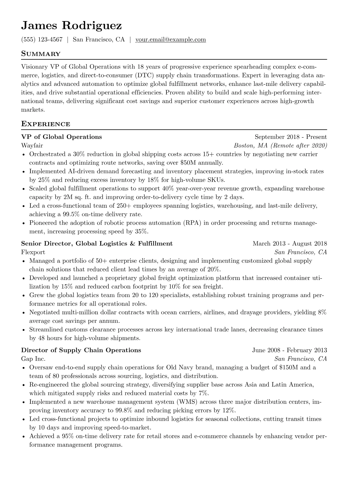 E-commerce & Logistics version - Page 1