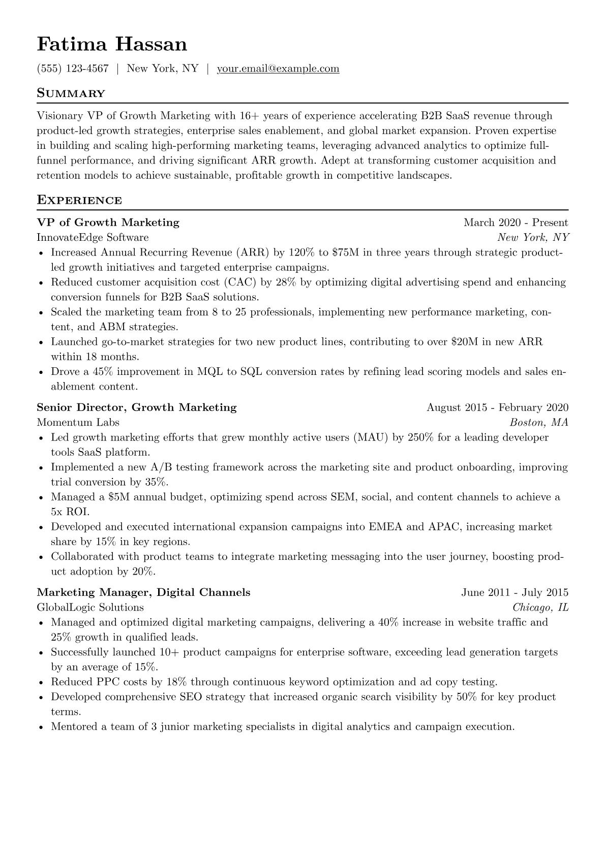 B2B SaaS PLG version - Page 1