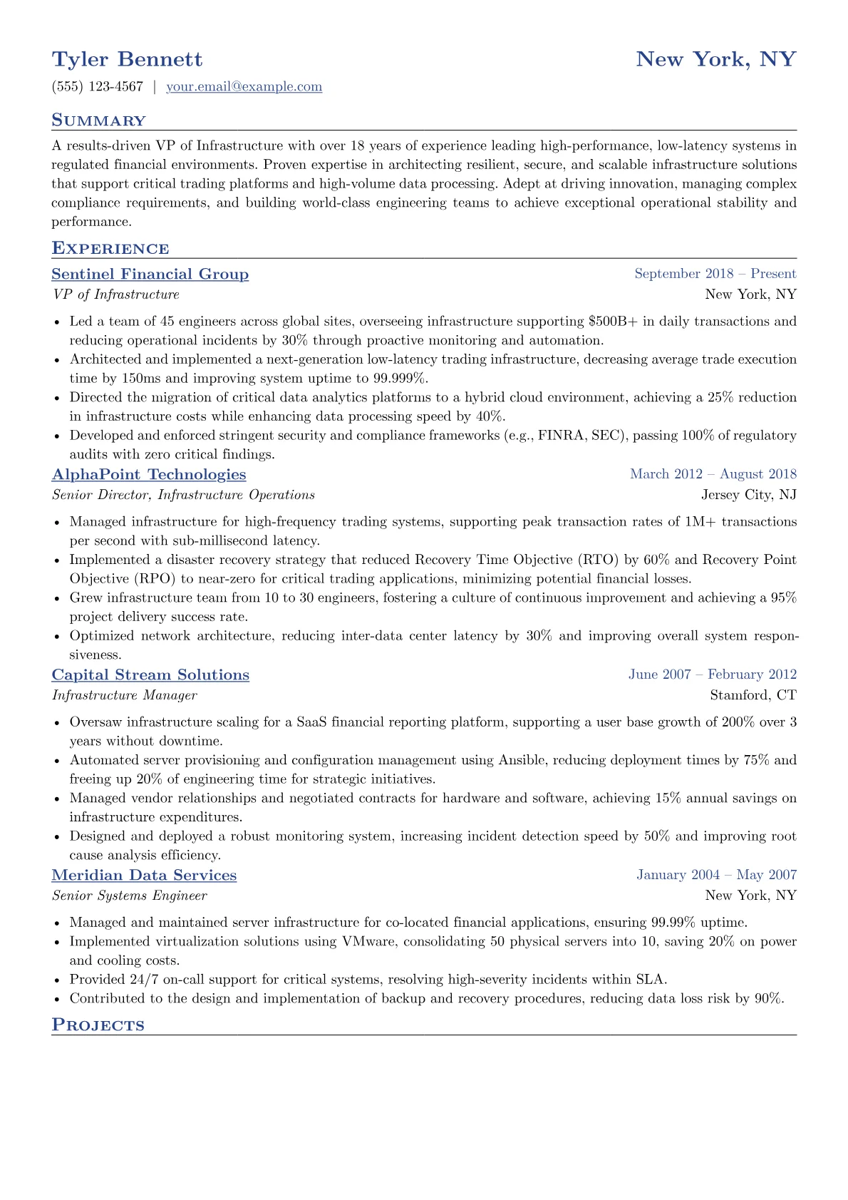 FinTech Infrastructure version - Page 1
