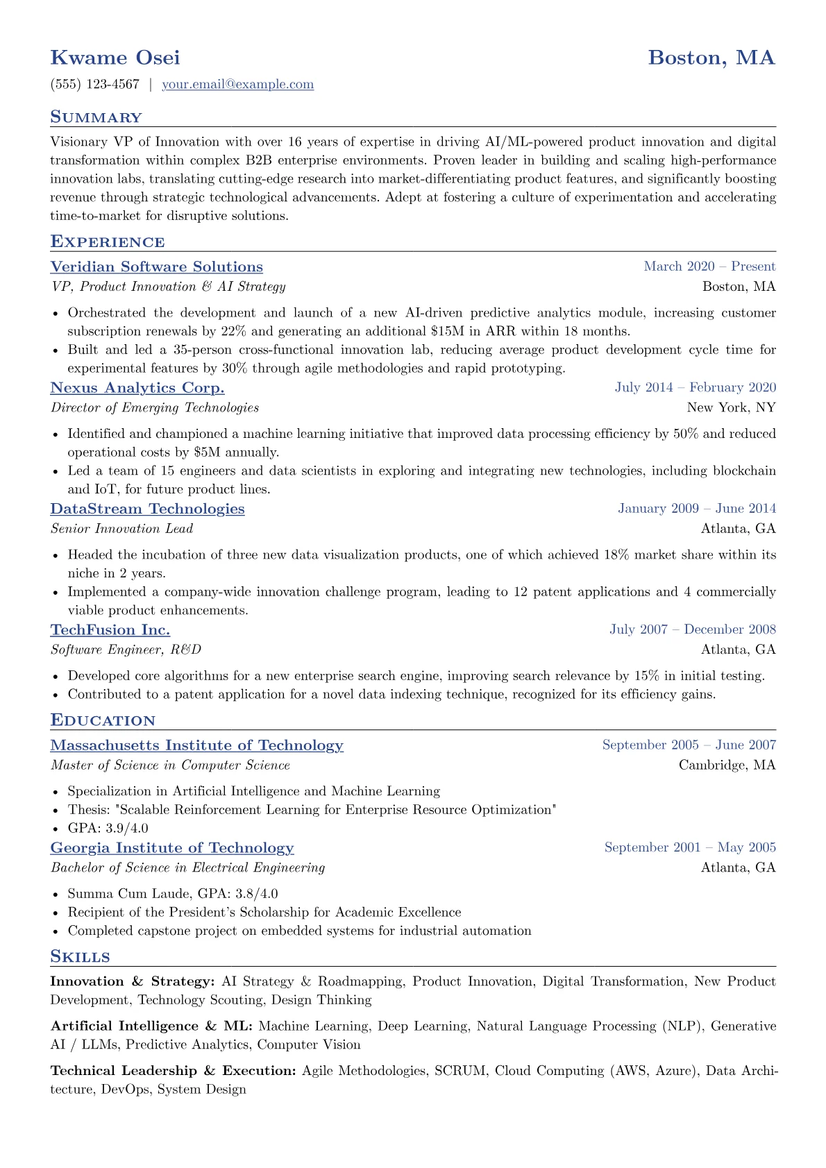 Innovation & Strategy version - Page 1