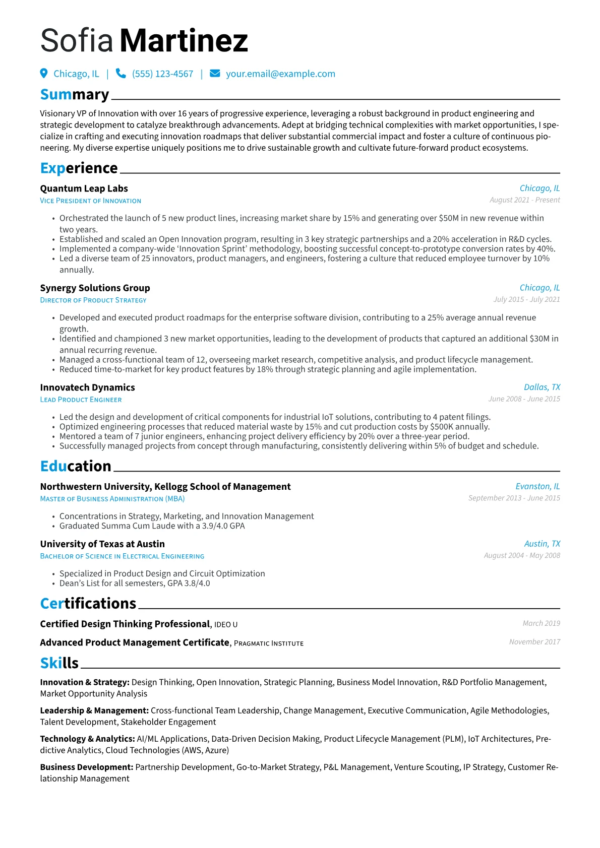 Career changer version - Page 1