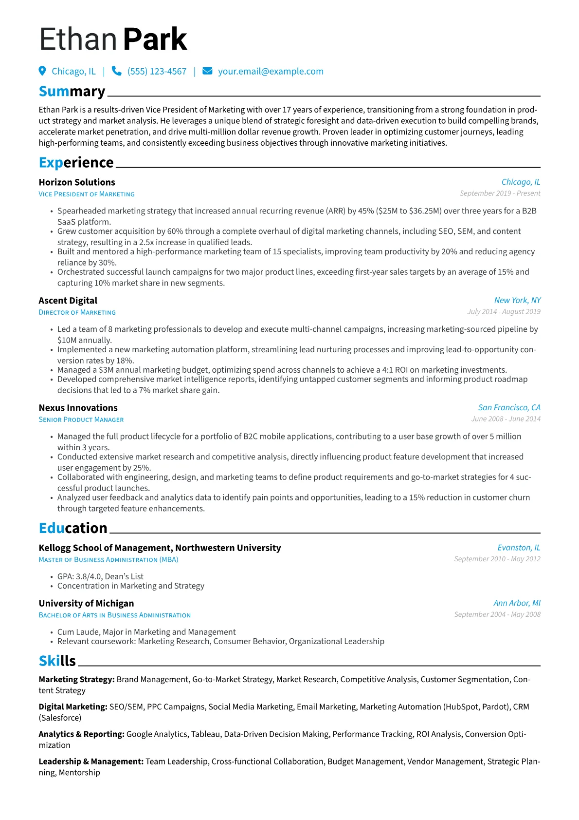 Career changer version - Page 1