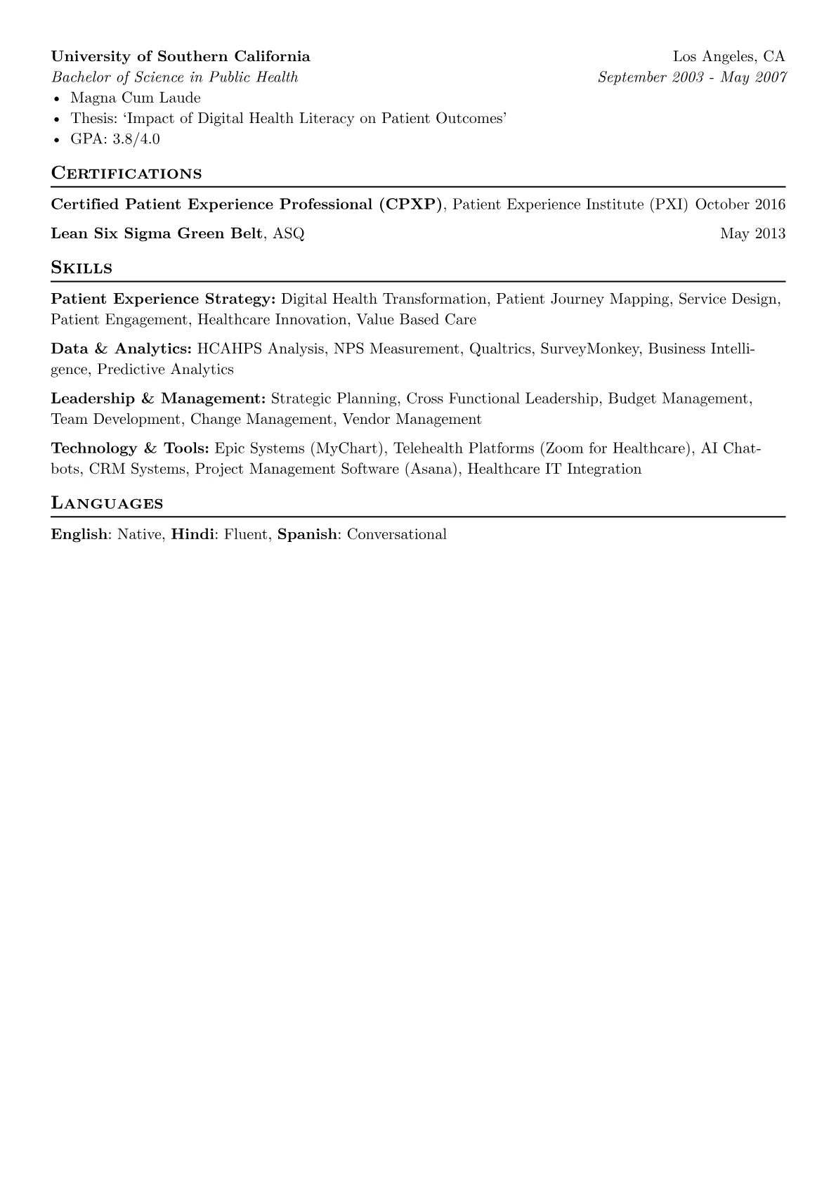 Patient Experience version - Page 2