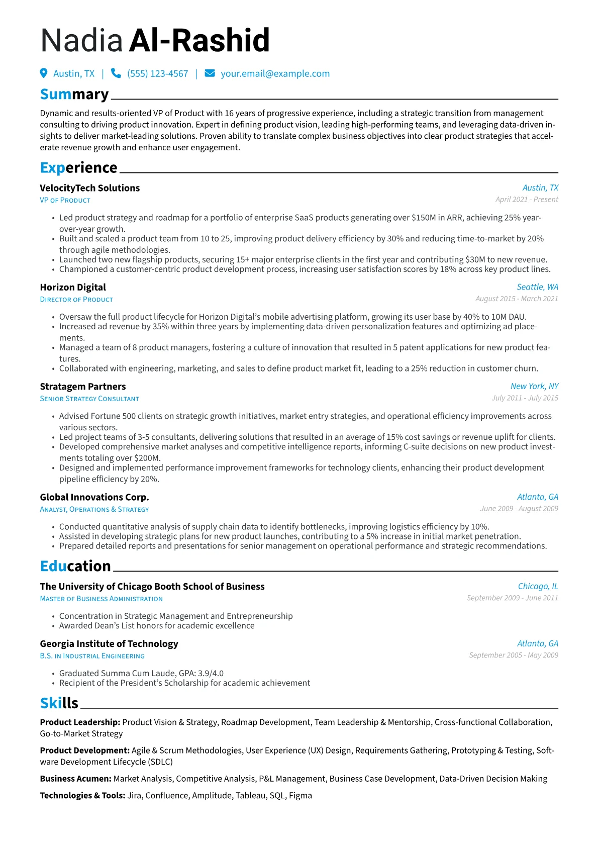 Career changer version - Page 1