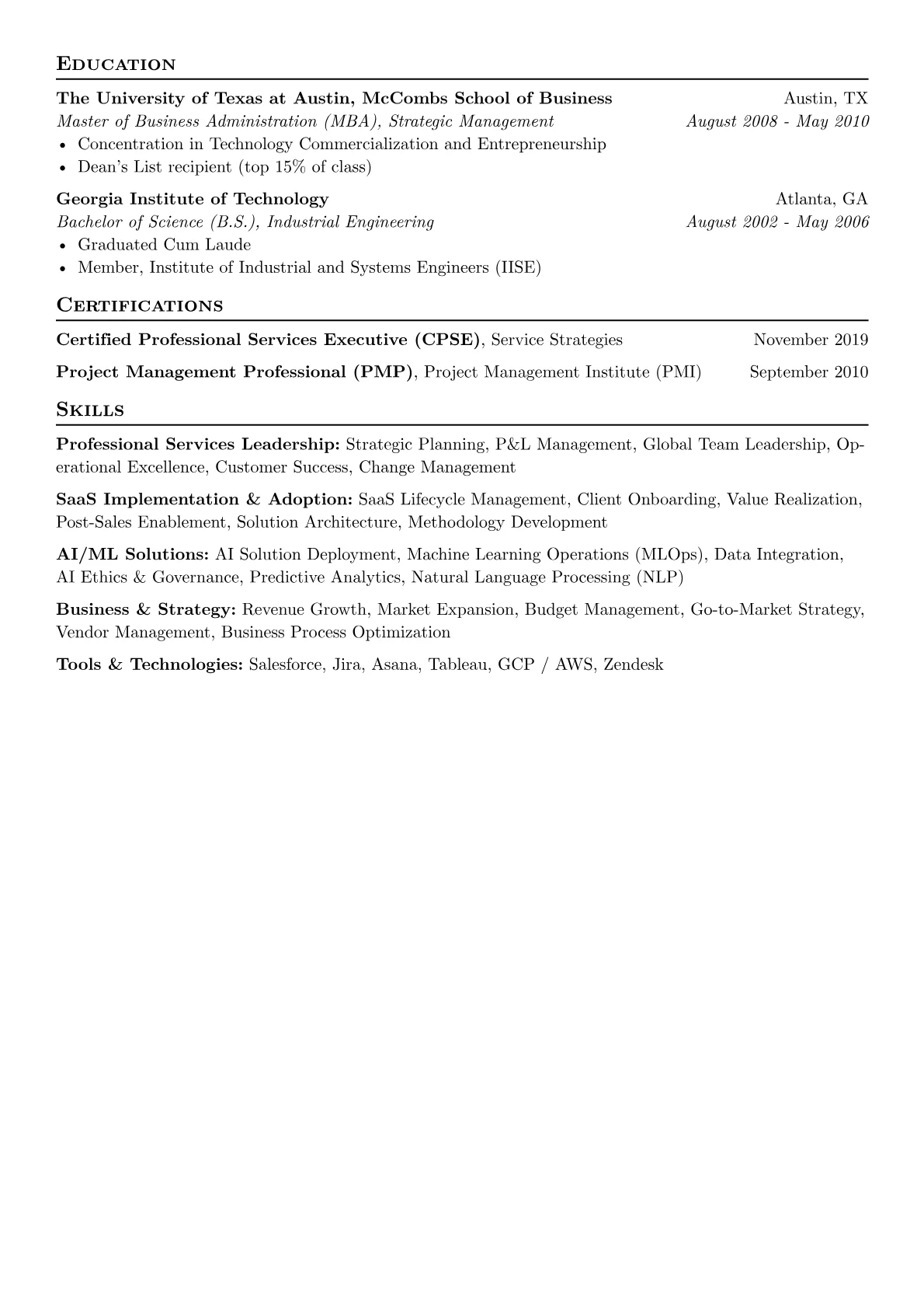Professional Services version - Page 2