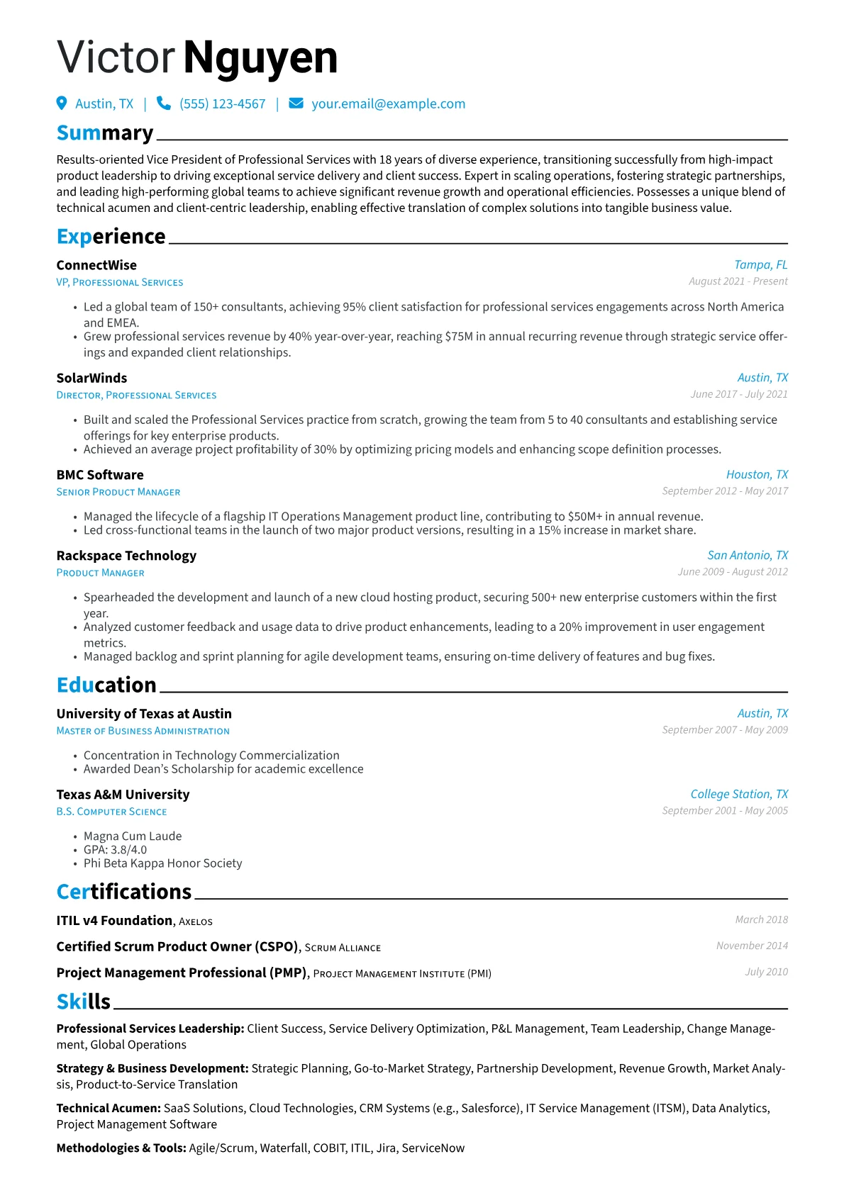 Career changer version - Page 1