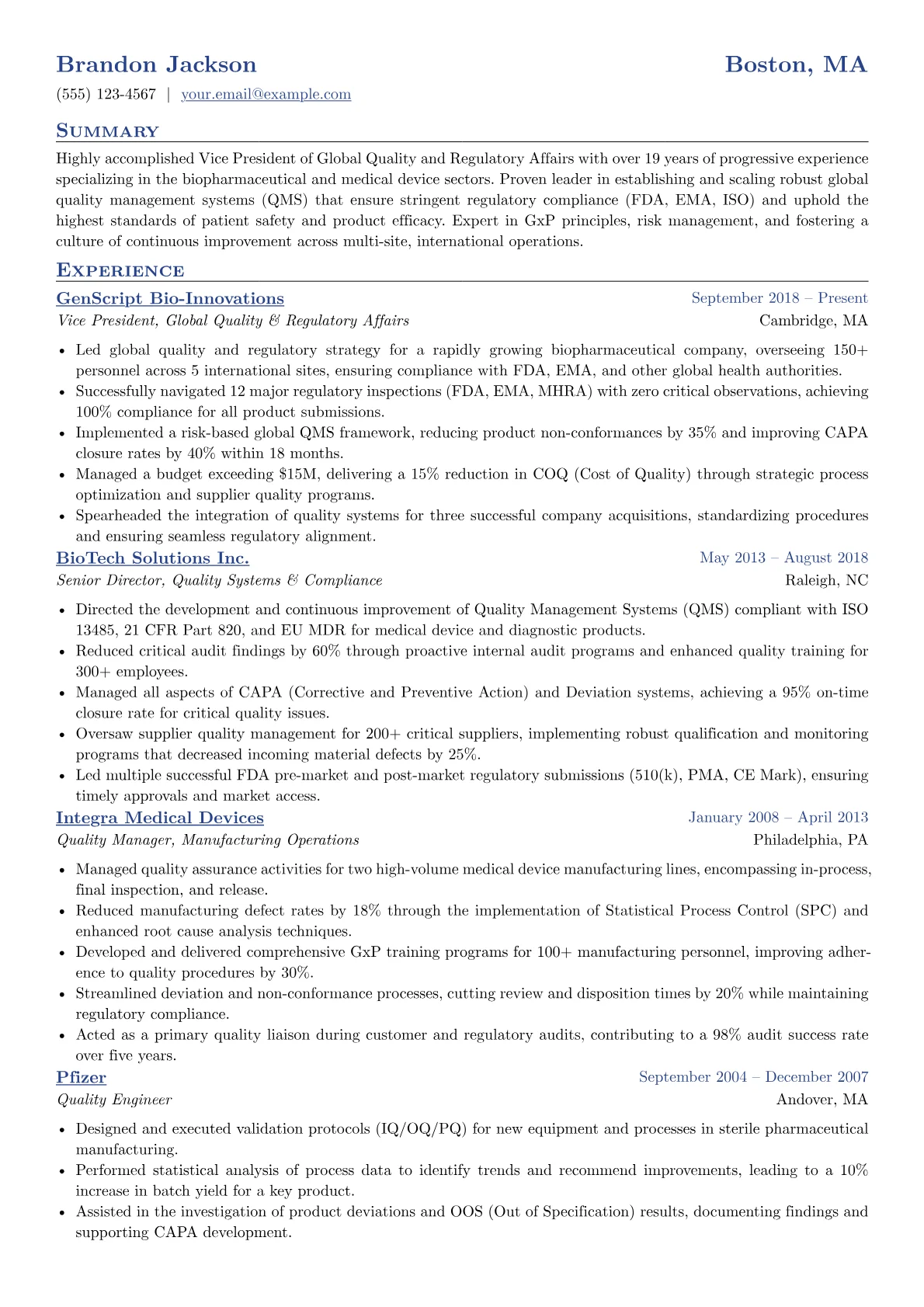 Quality Management Systems version - Page 1