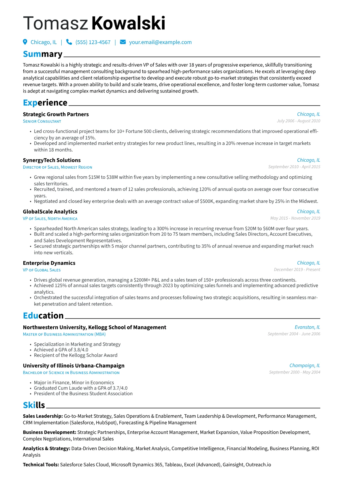 Career changer version - Page 1