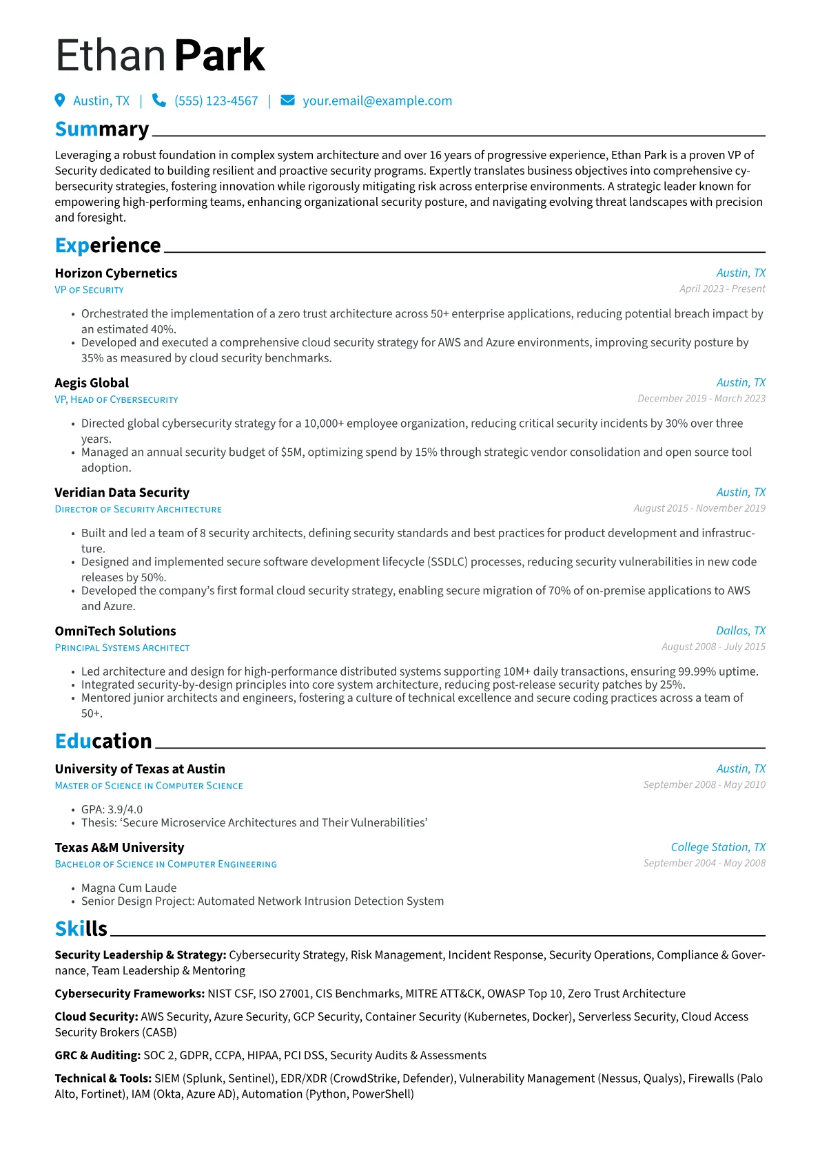 Career changer version - Page 1
