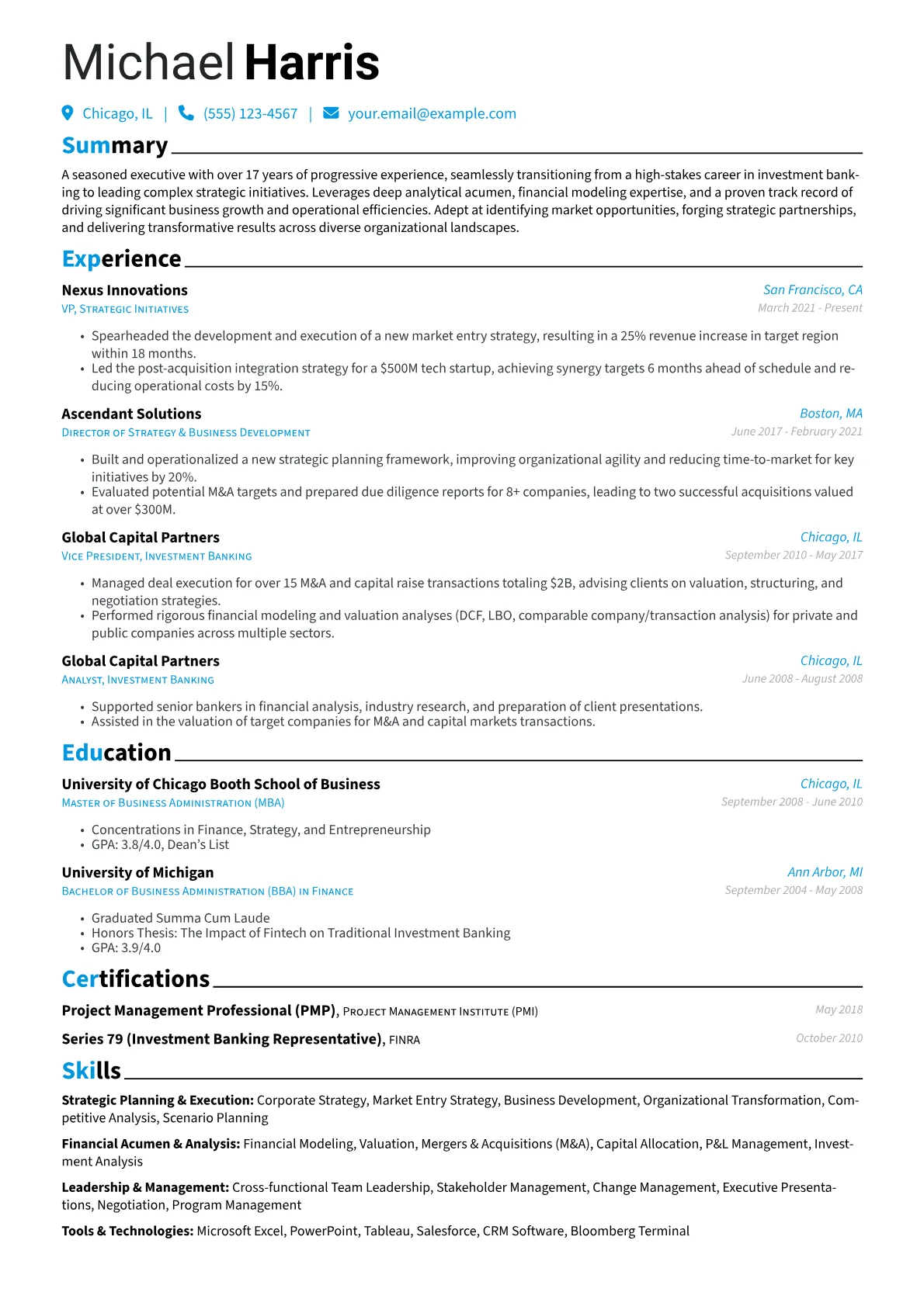 Career changer version - Page 1