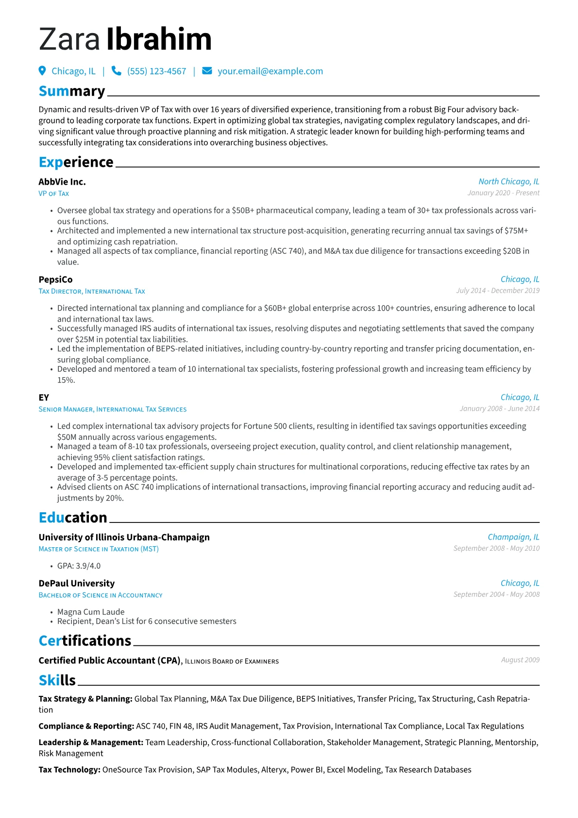 Career changer version - Page 1
