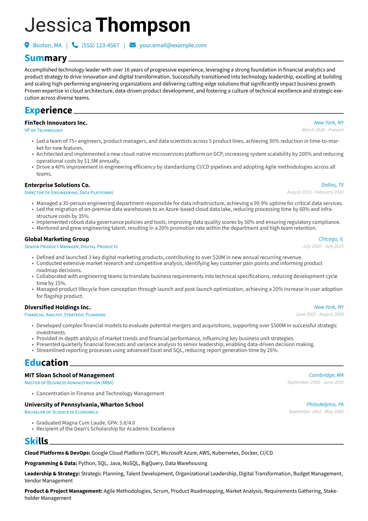 Career changer version - Page 1