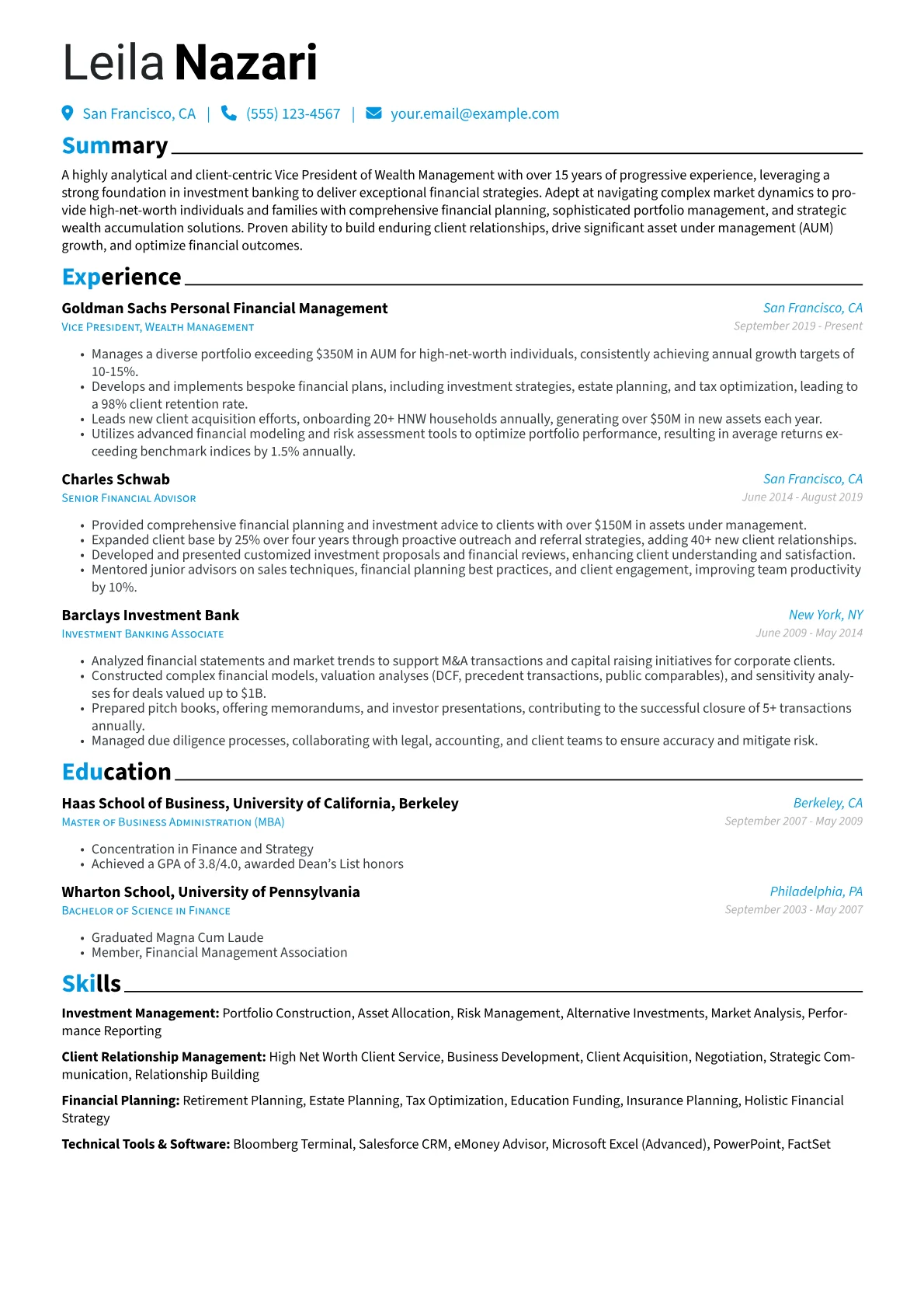 Career changer version - Page 1