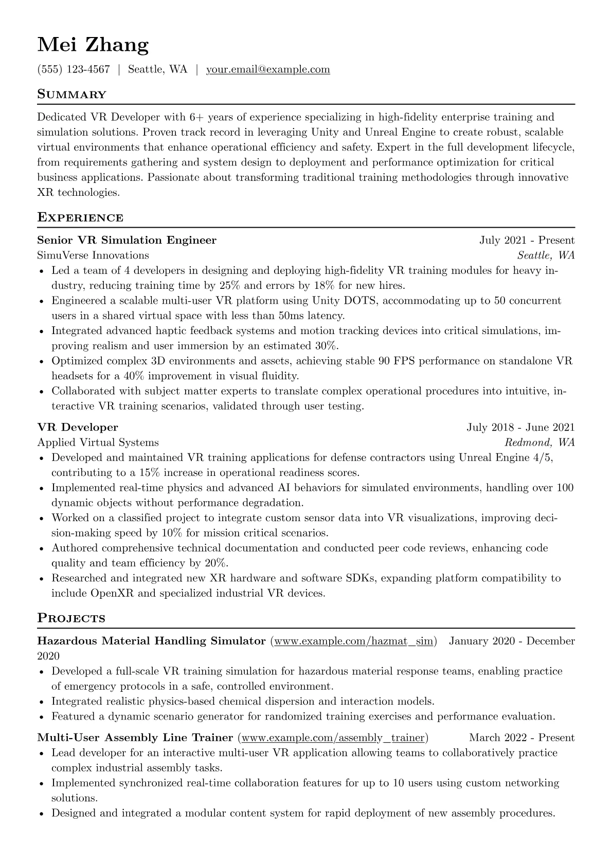 Enterprise Training version - Page 1