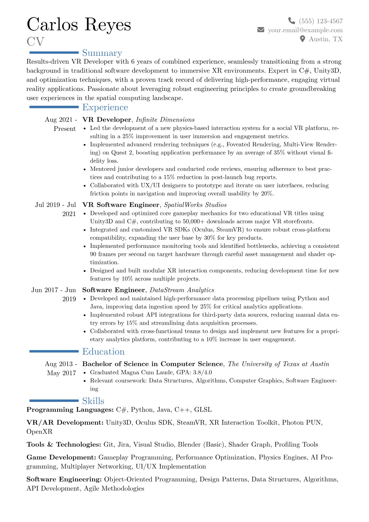 Career changer version - Page 1