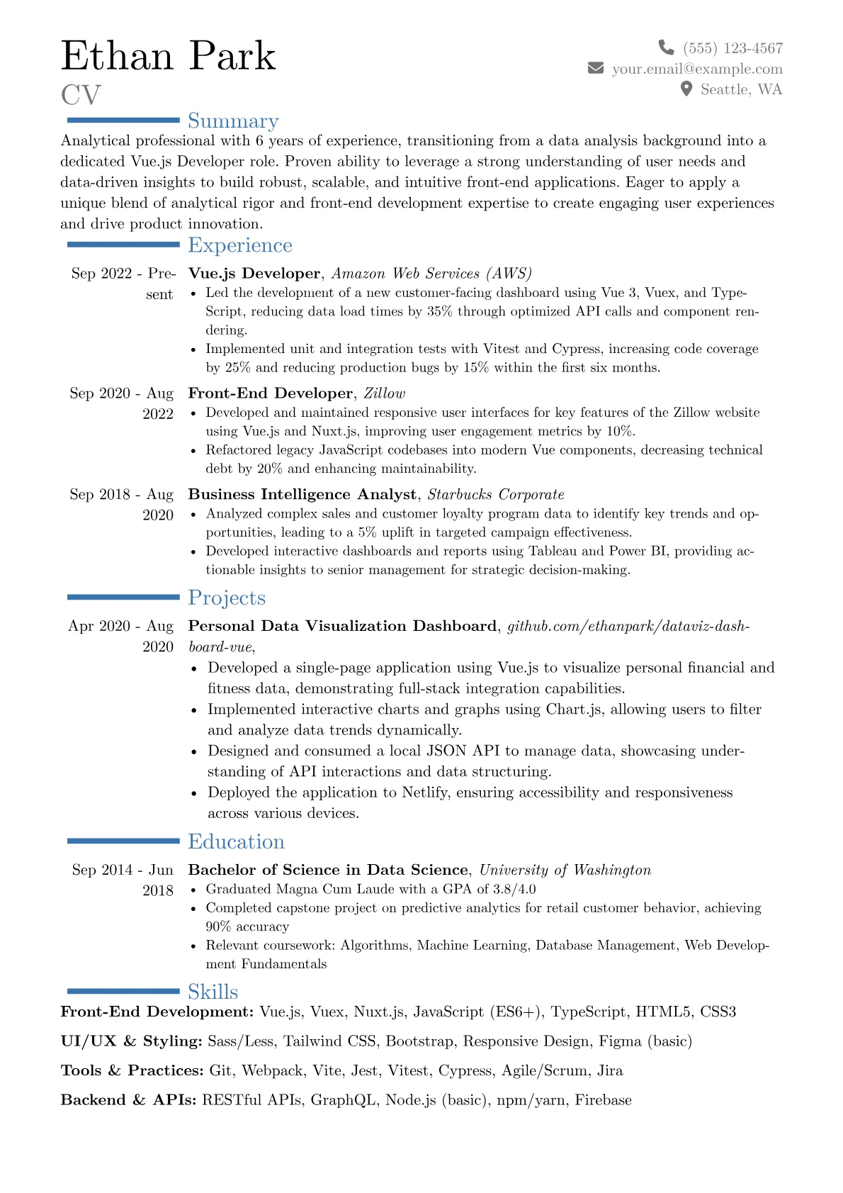 Career changer version - Page 1