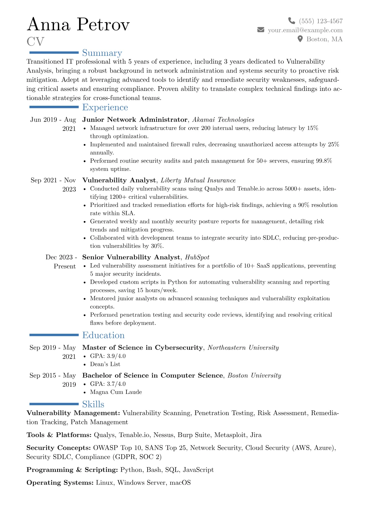 Career changer version - Page 1