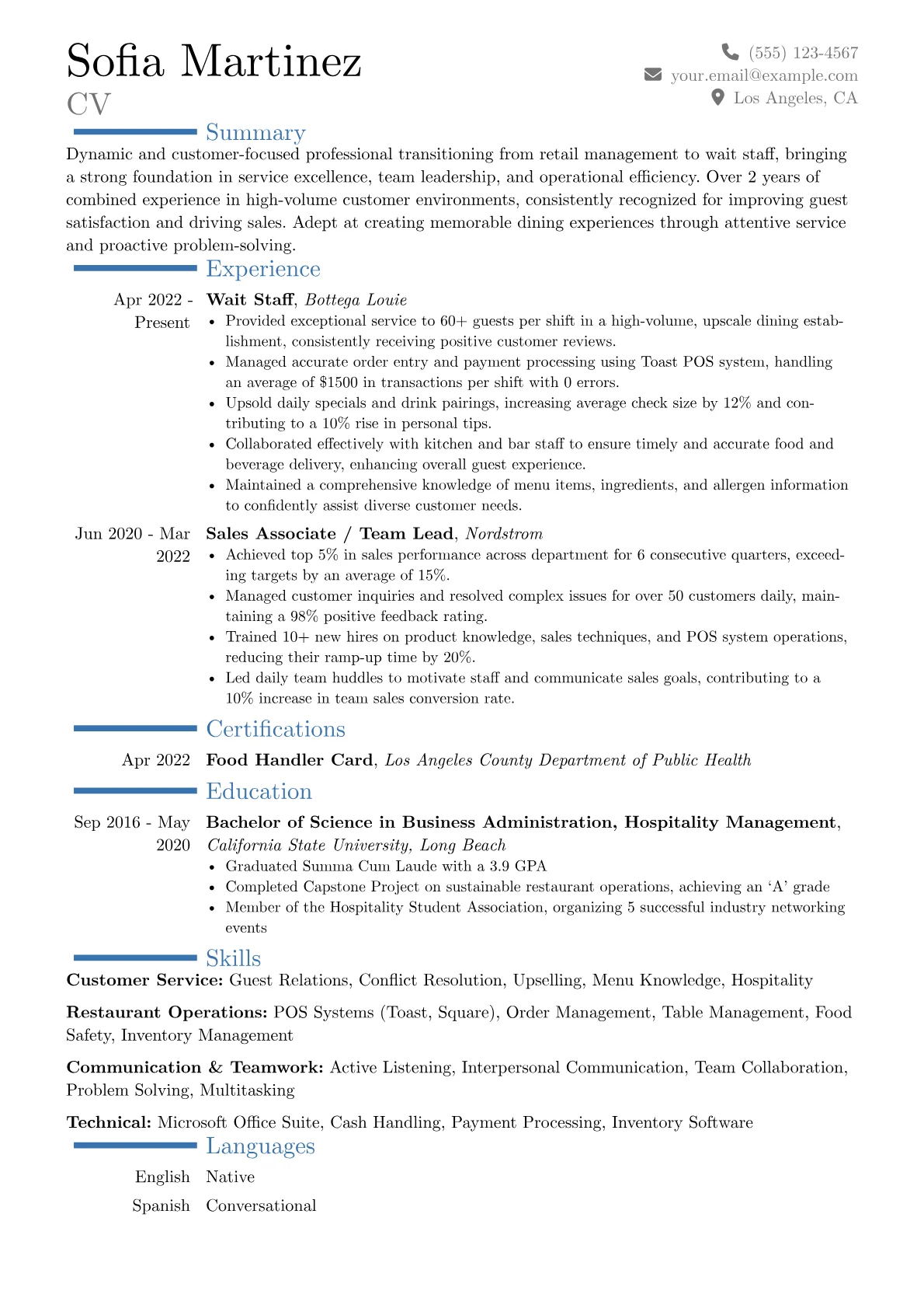 Career changer version - Page 1