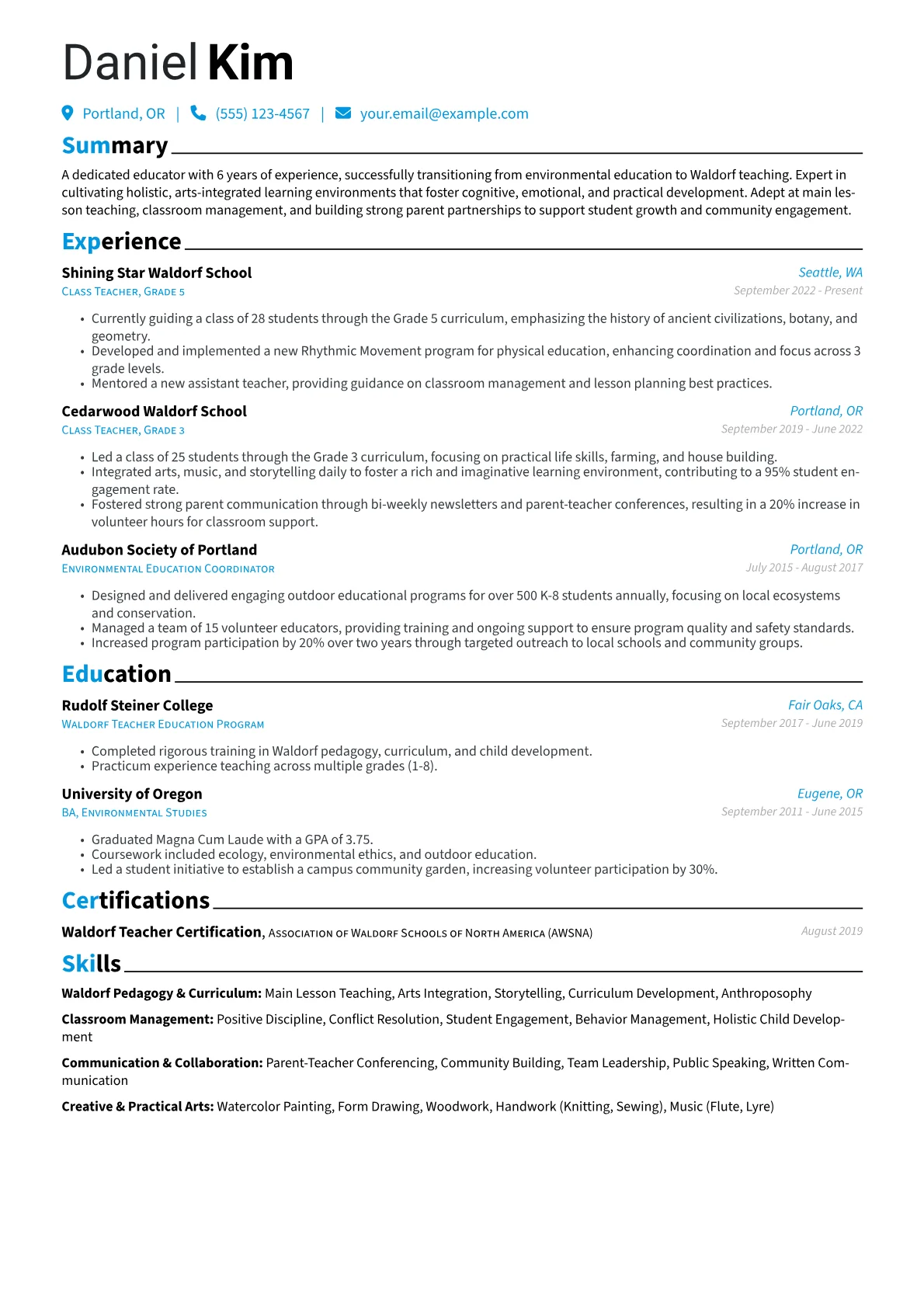 Career changer version - Page 1