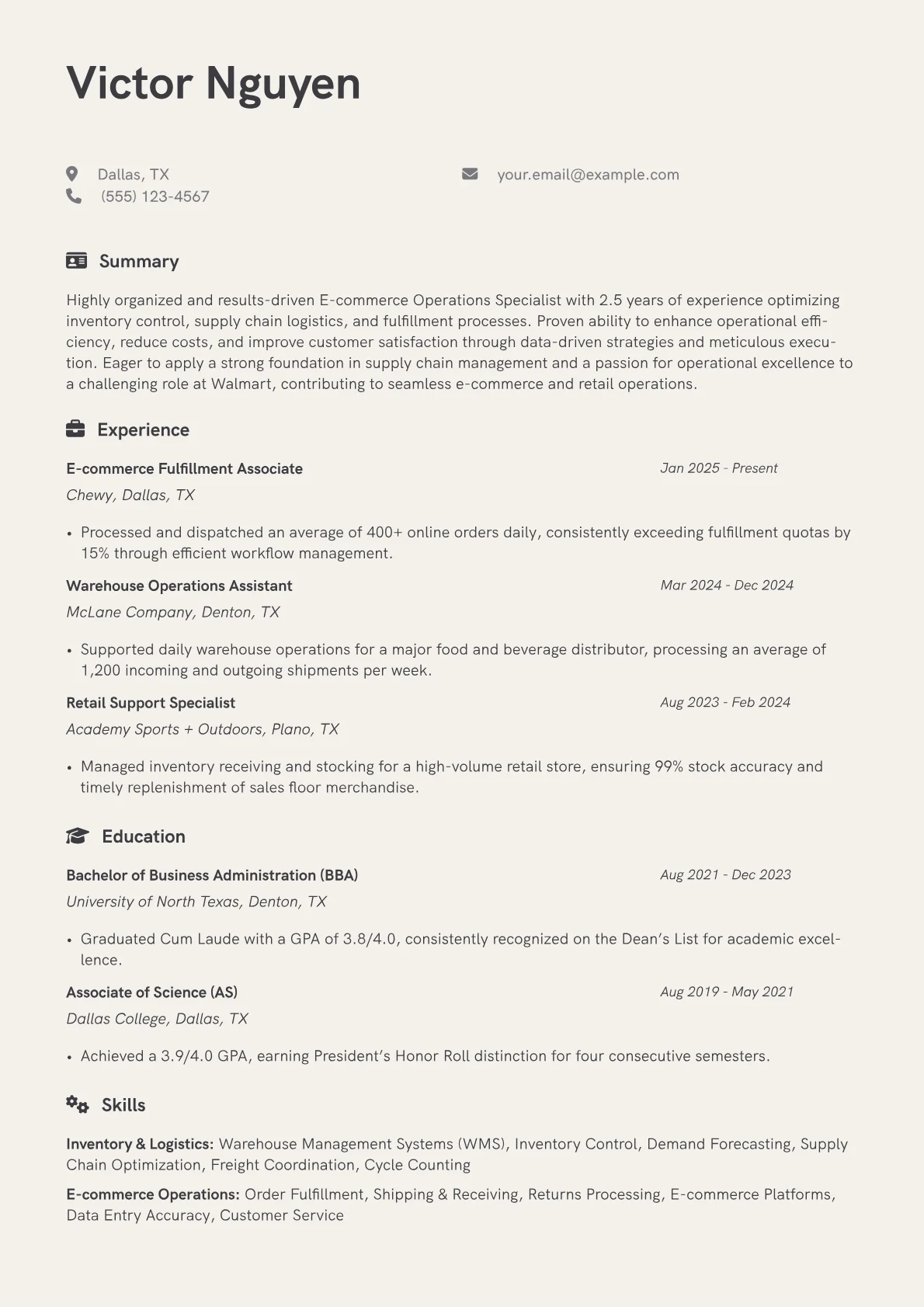 Inventory & Logistics version - Page 1