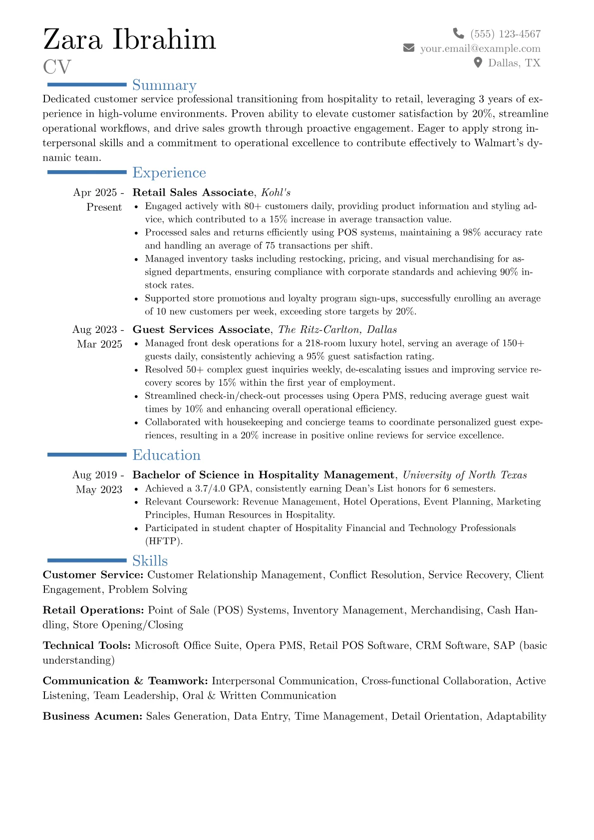 Career changer version - Page 1