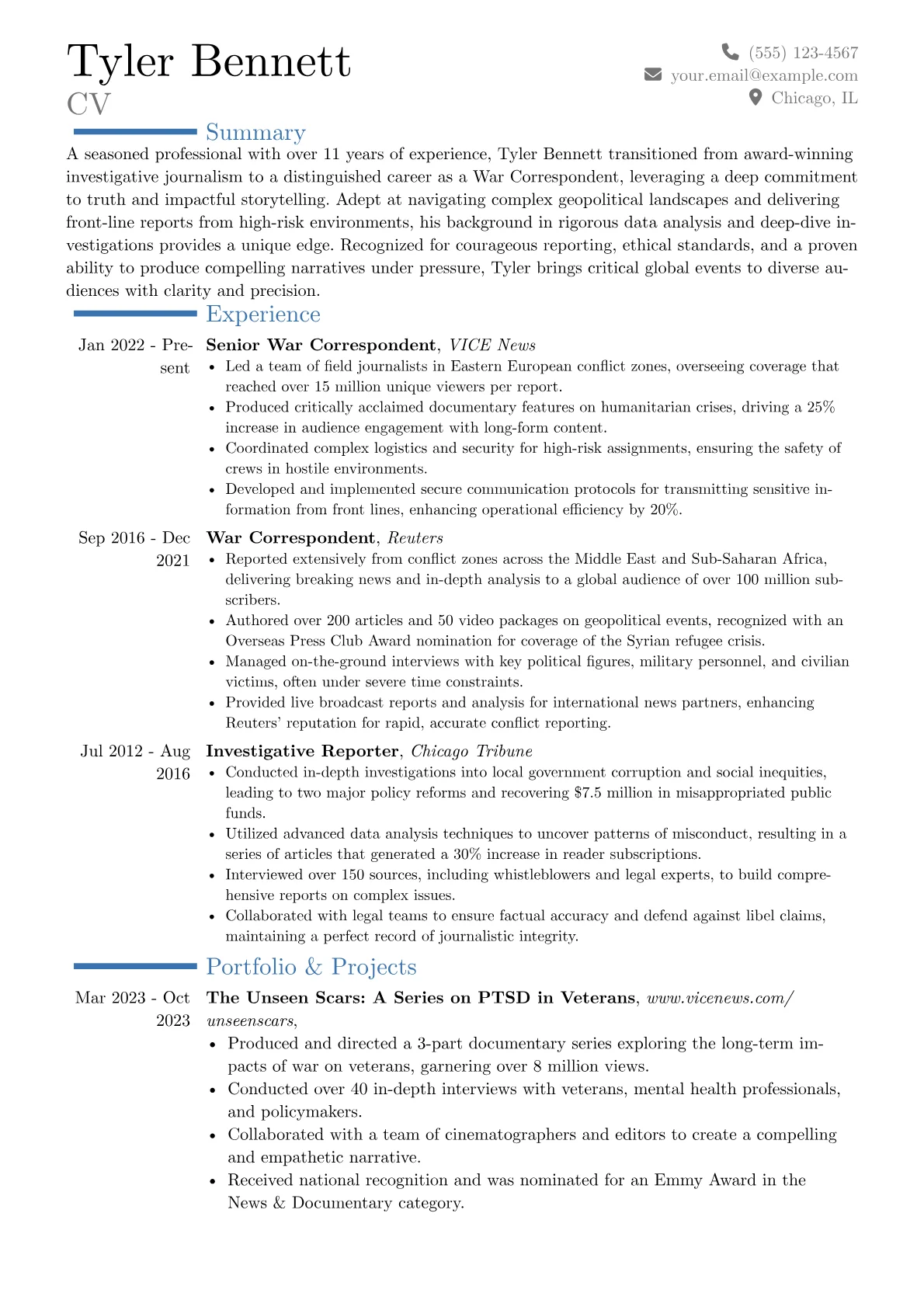 Career changer version - Page 1
