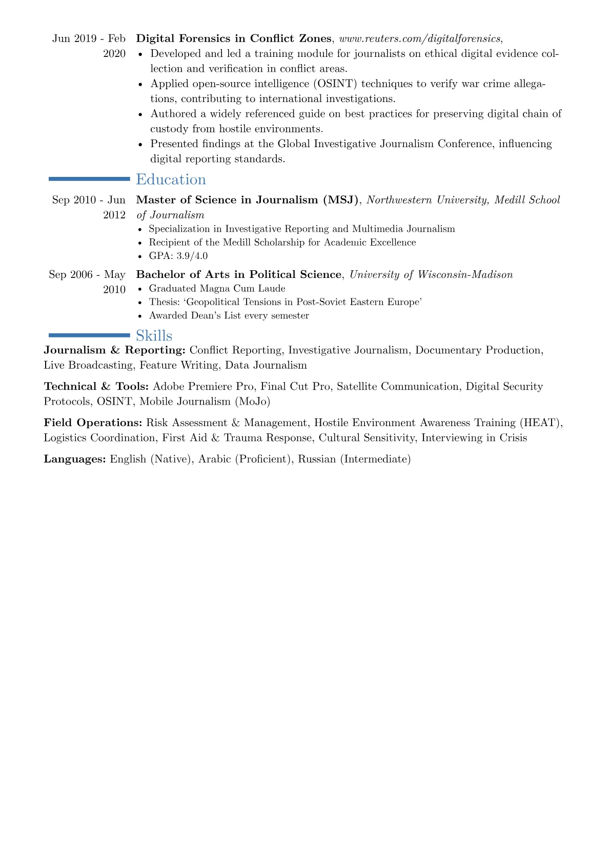 Career changer version - Page 2