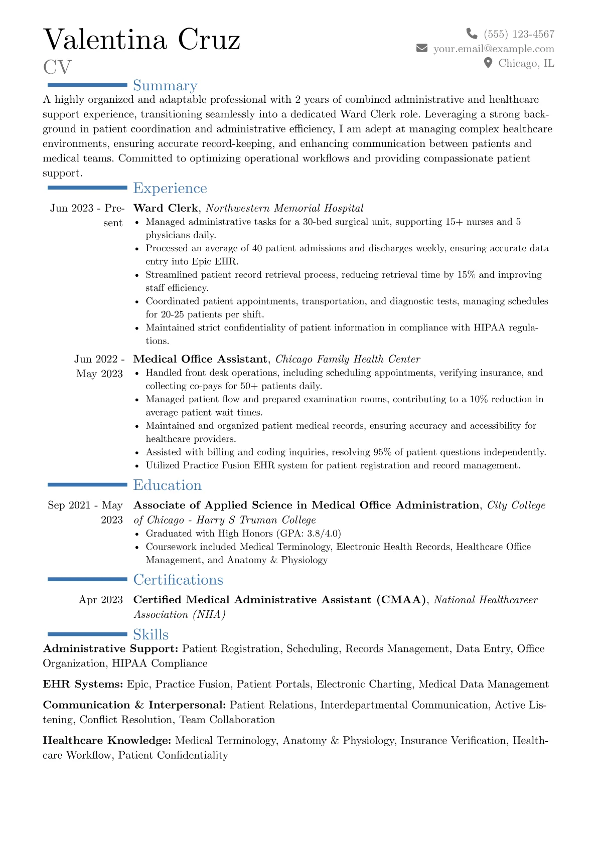 Career changer version - Page 1