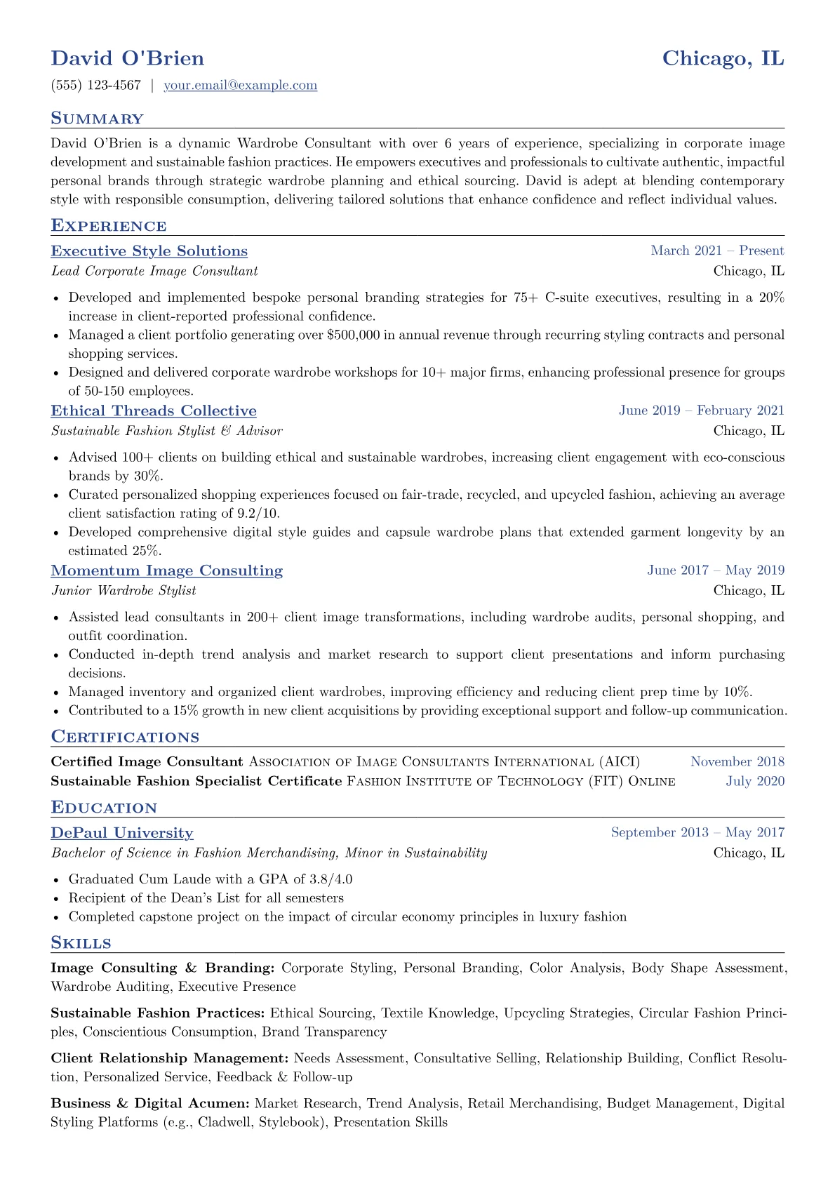 Corporate version - Page 1