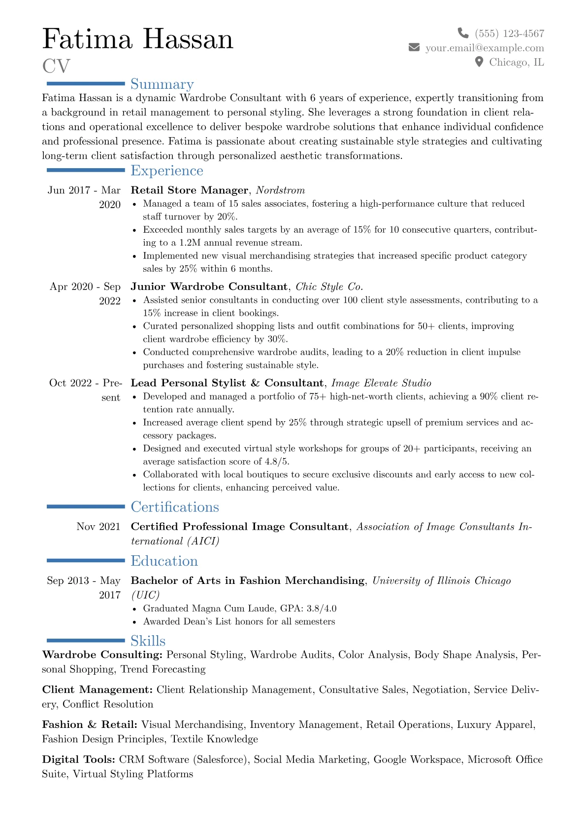 Career changer version - Page 1
