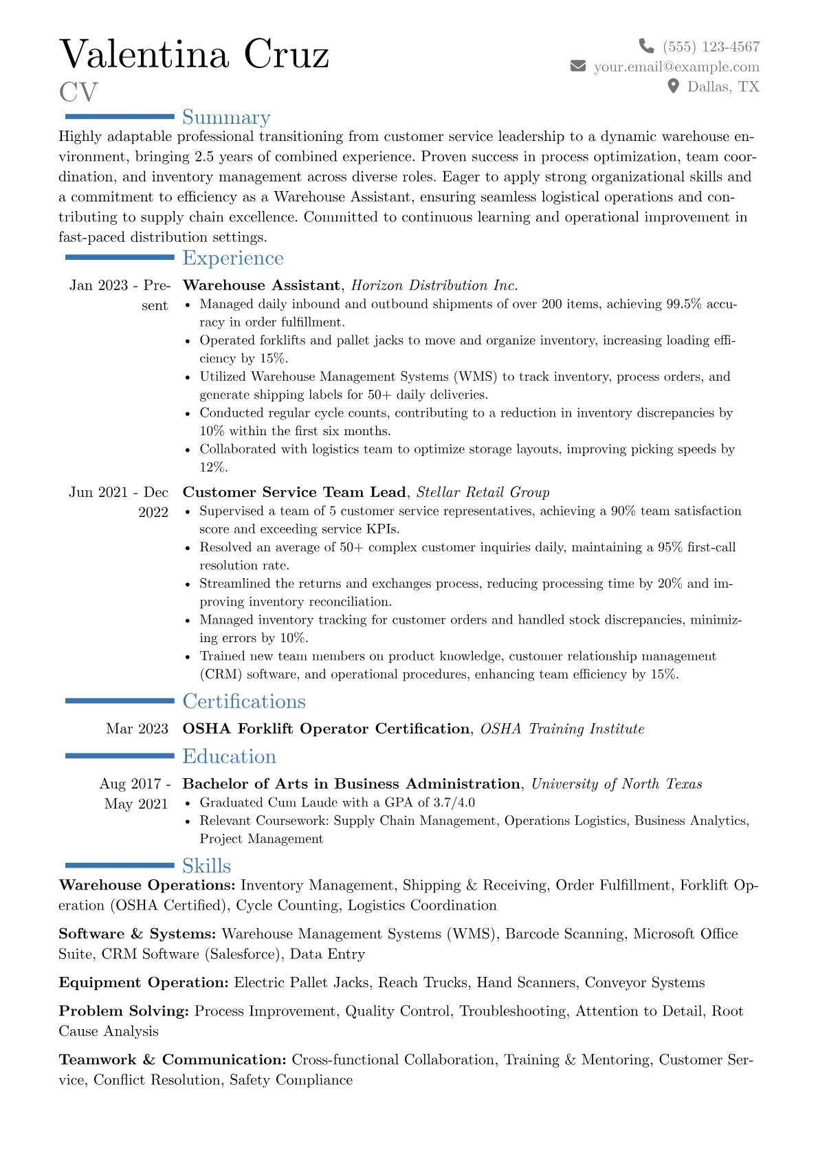 Career changer version - Page 1