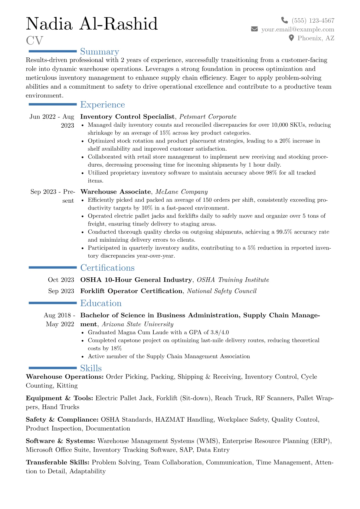 Career changer version - Page 1