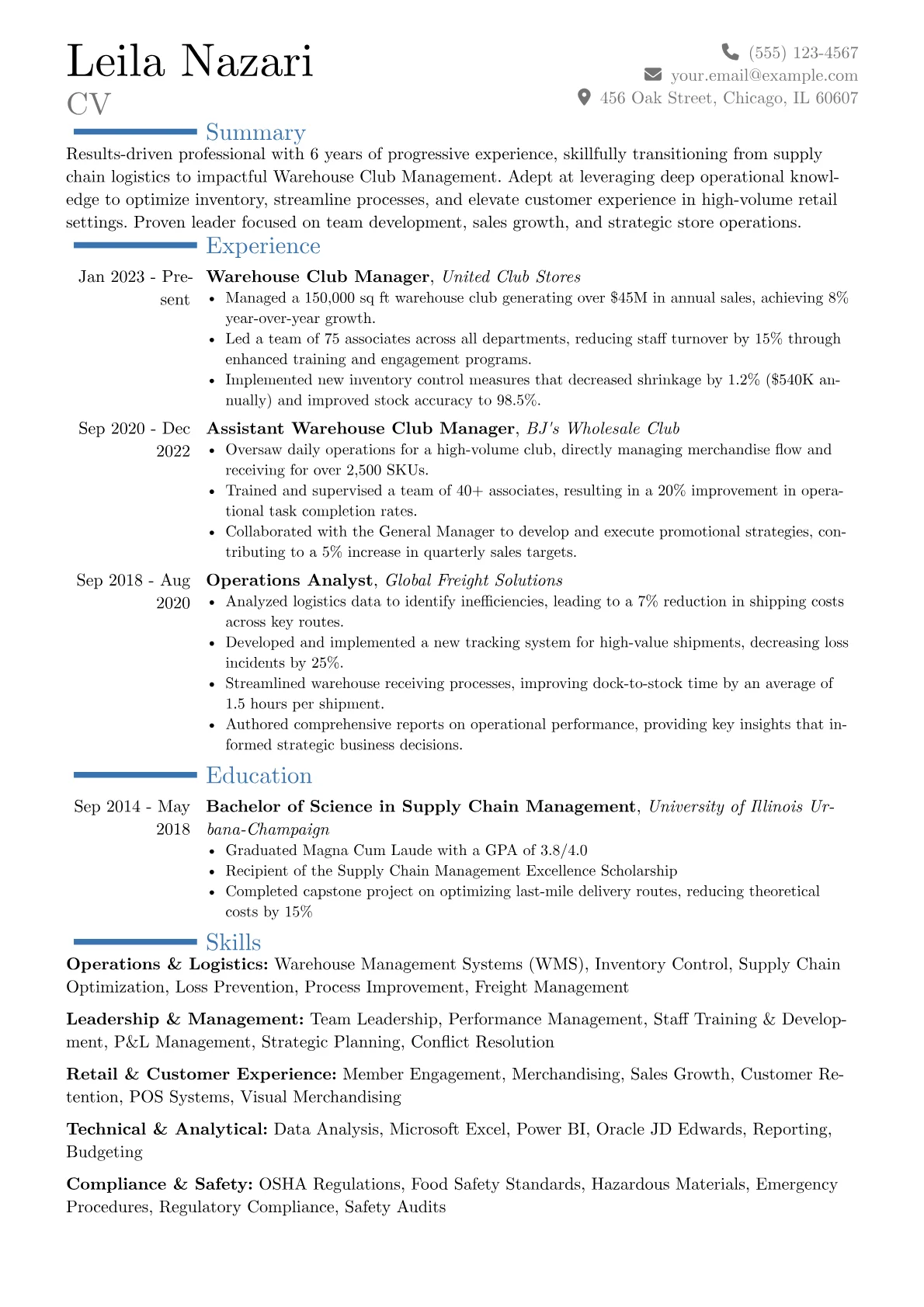 Career changer version - Page 1