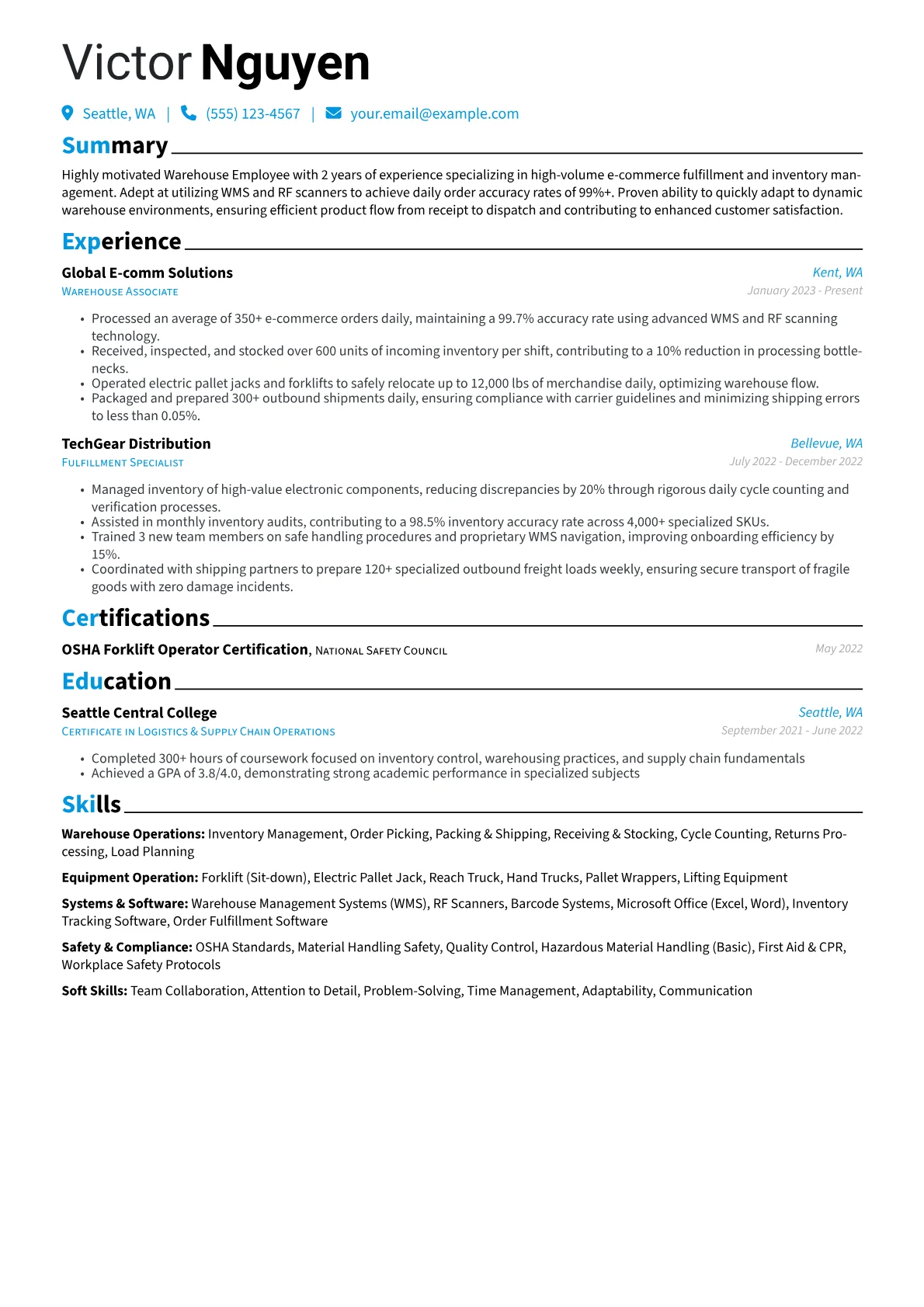 E-commerce Fulfillment version - Page 1