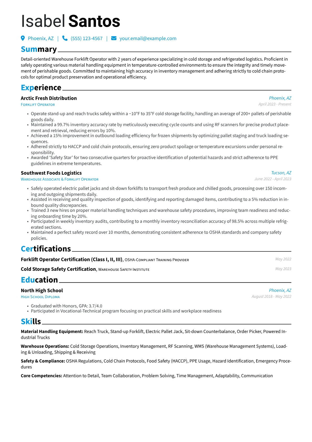 Warehouse Forklift version - Page 1