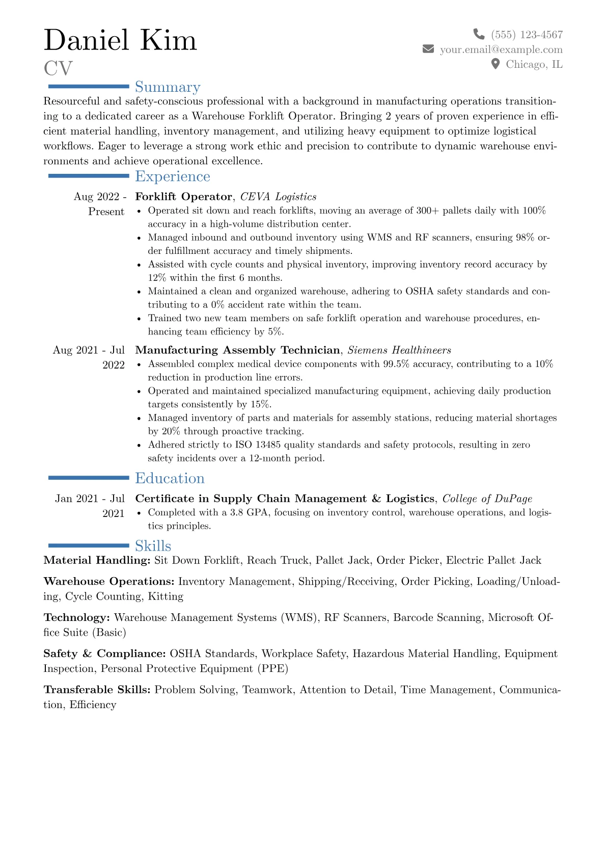 Career changer version - Page 1