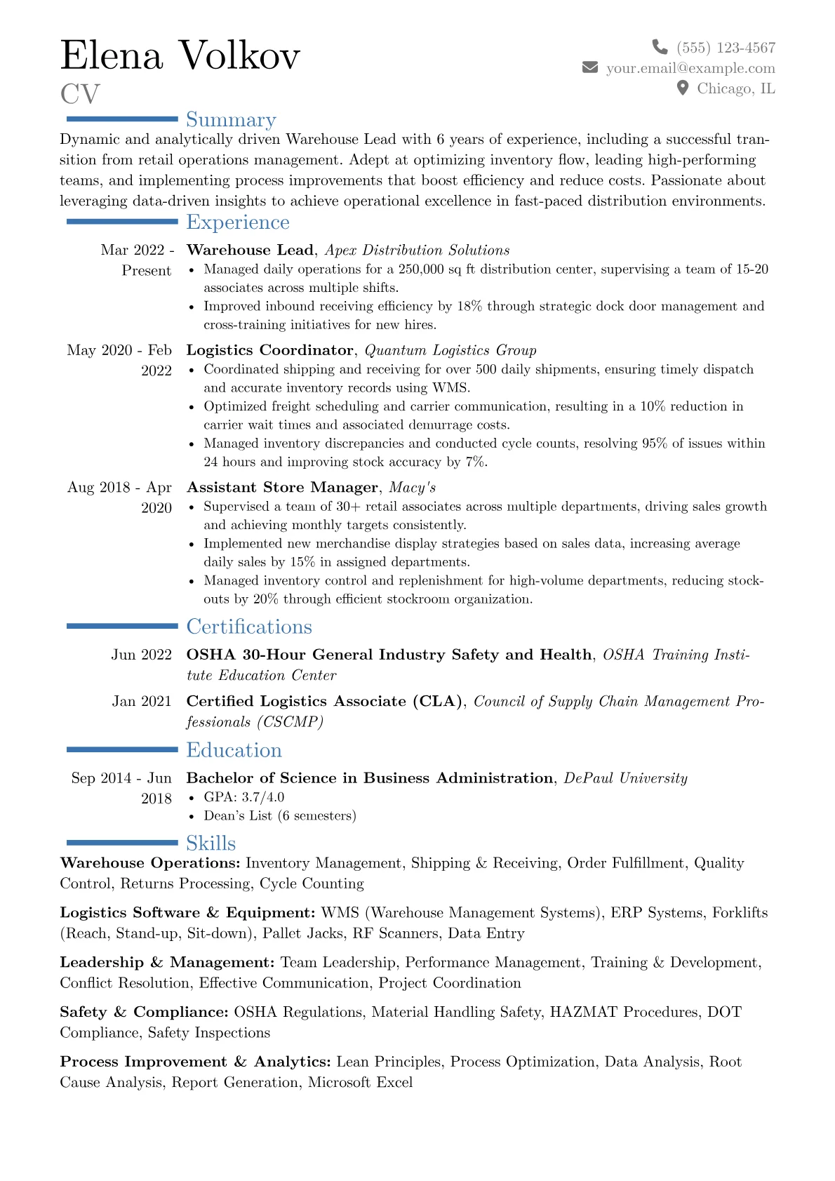 Career changer version - Page 1