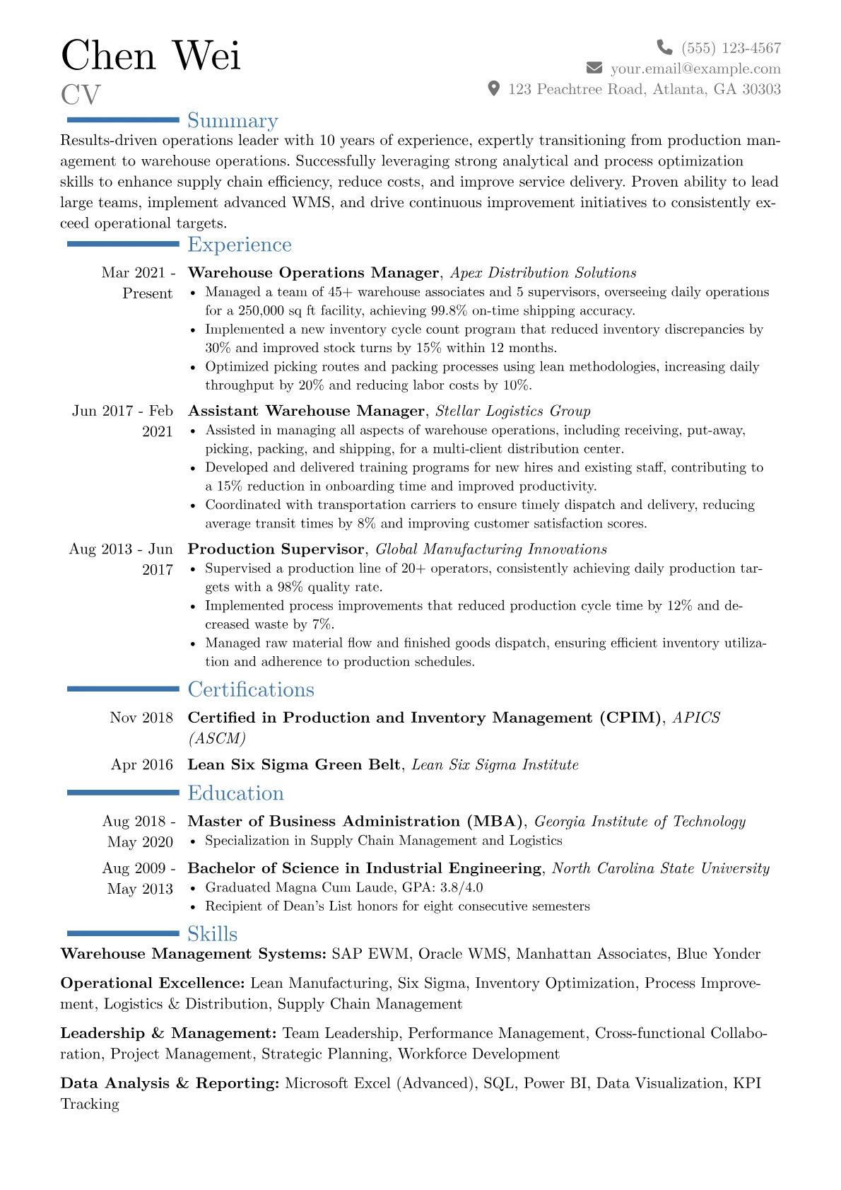 Career changer version - Page 1