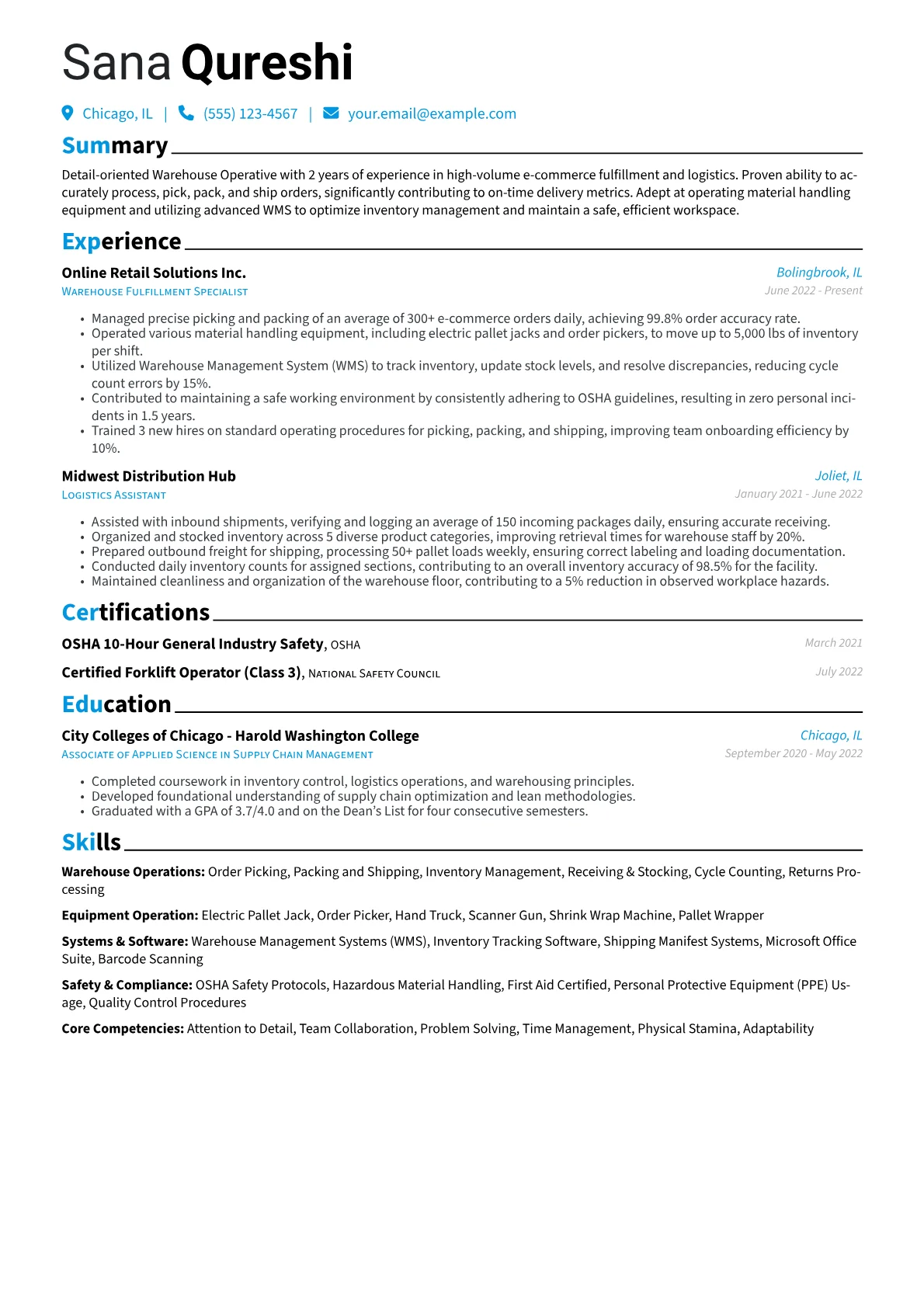 E-commerce Fulfillment version - Page 1