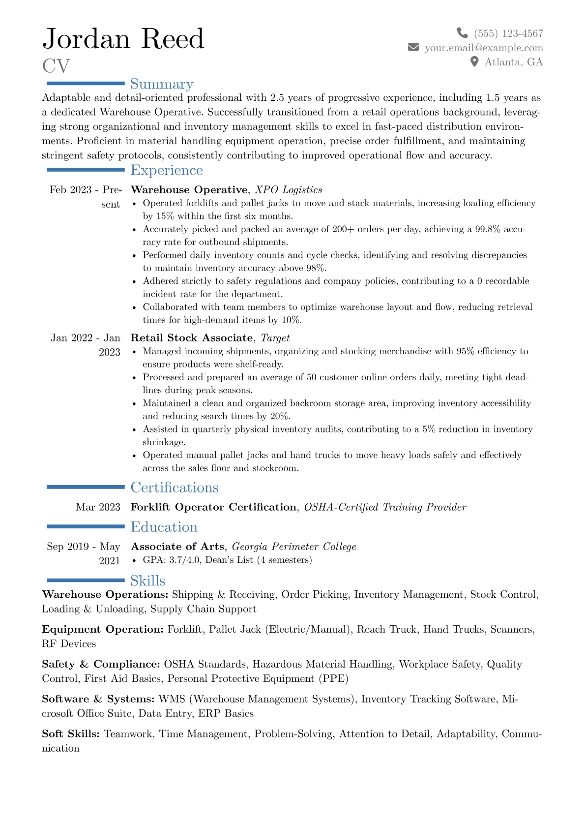 Career changer version - Page 1