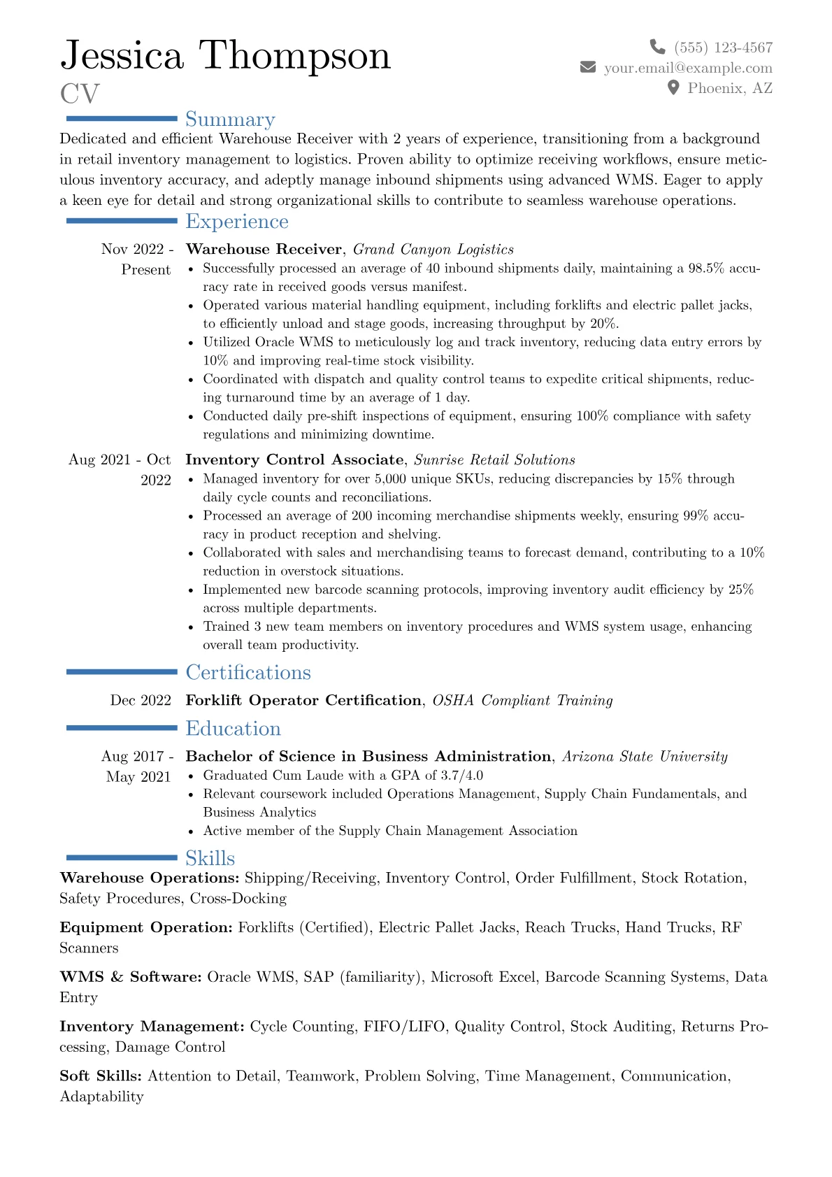 Career changer version - Page 1