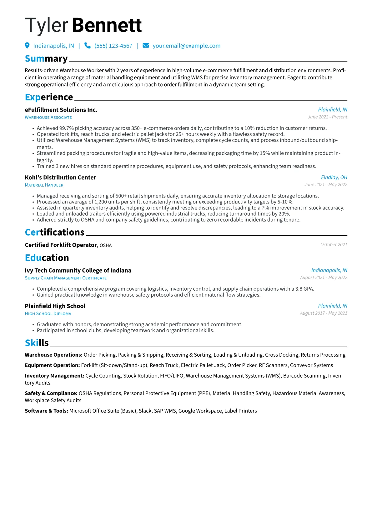 E-commerce Fulfillment version - Page 1