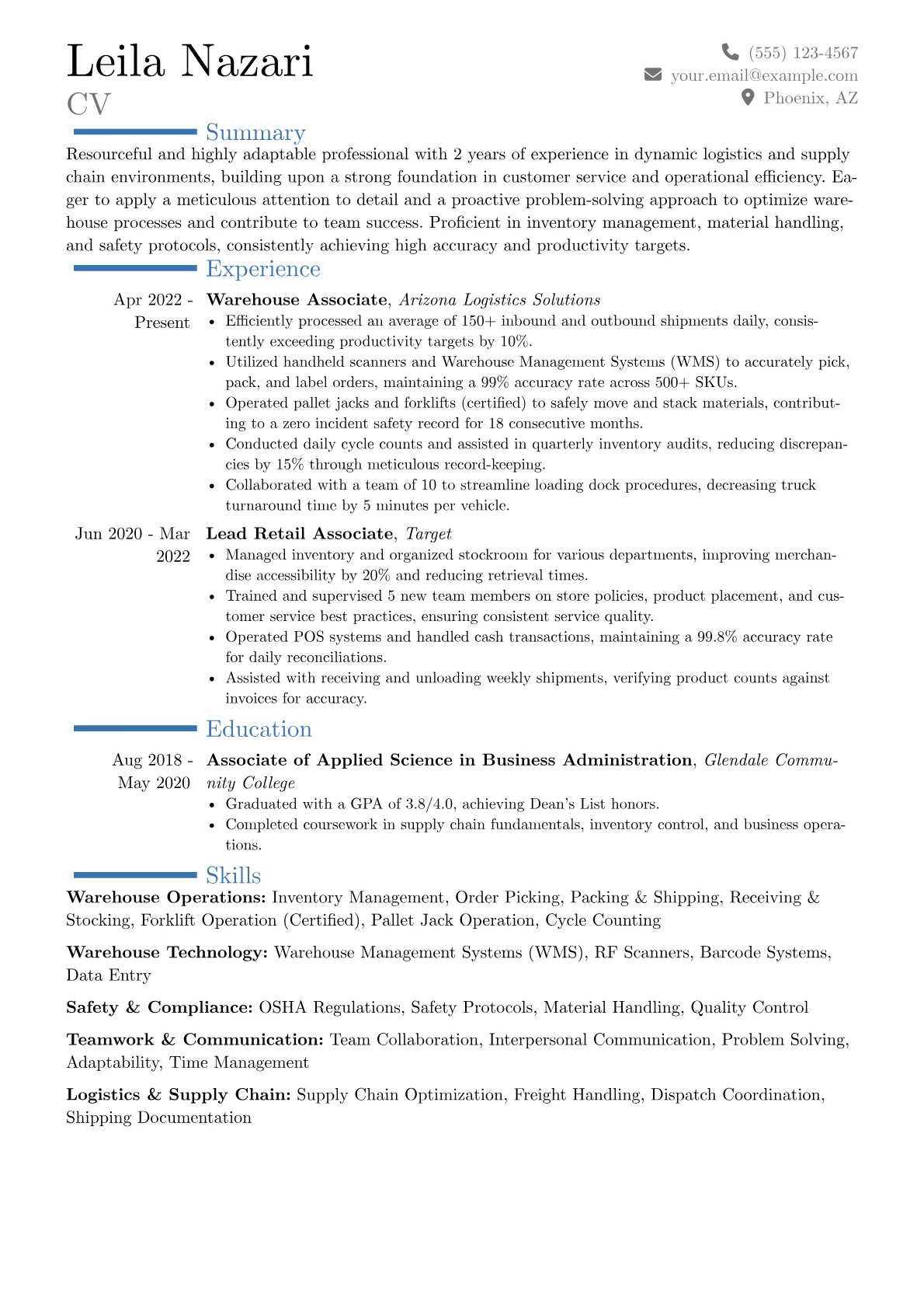 Career changer version - Page 1
