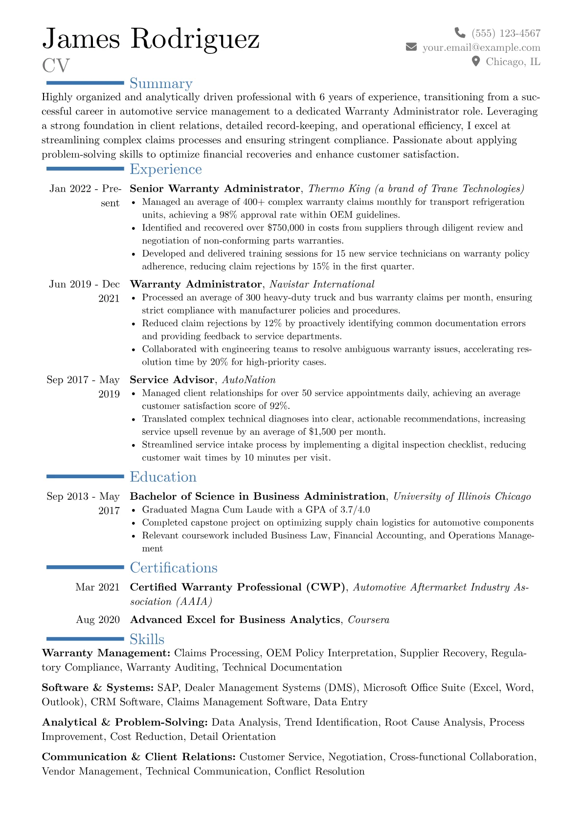 Career changer version - Page 1