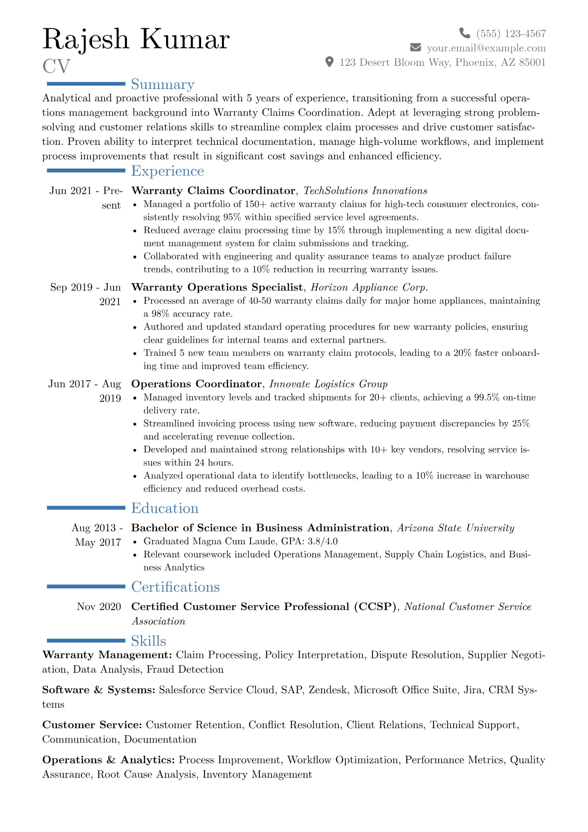 Career changer version - Page 1