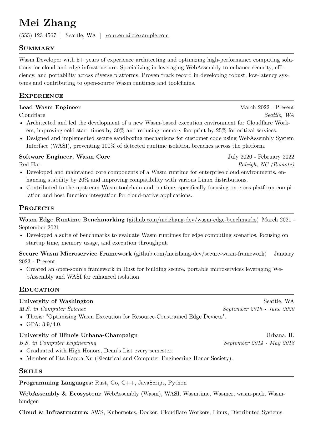 Wasm Developer version - Page 1