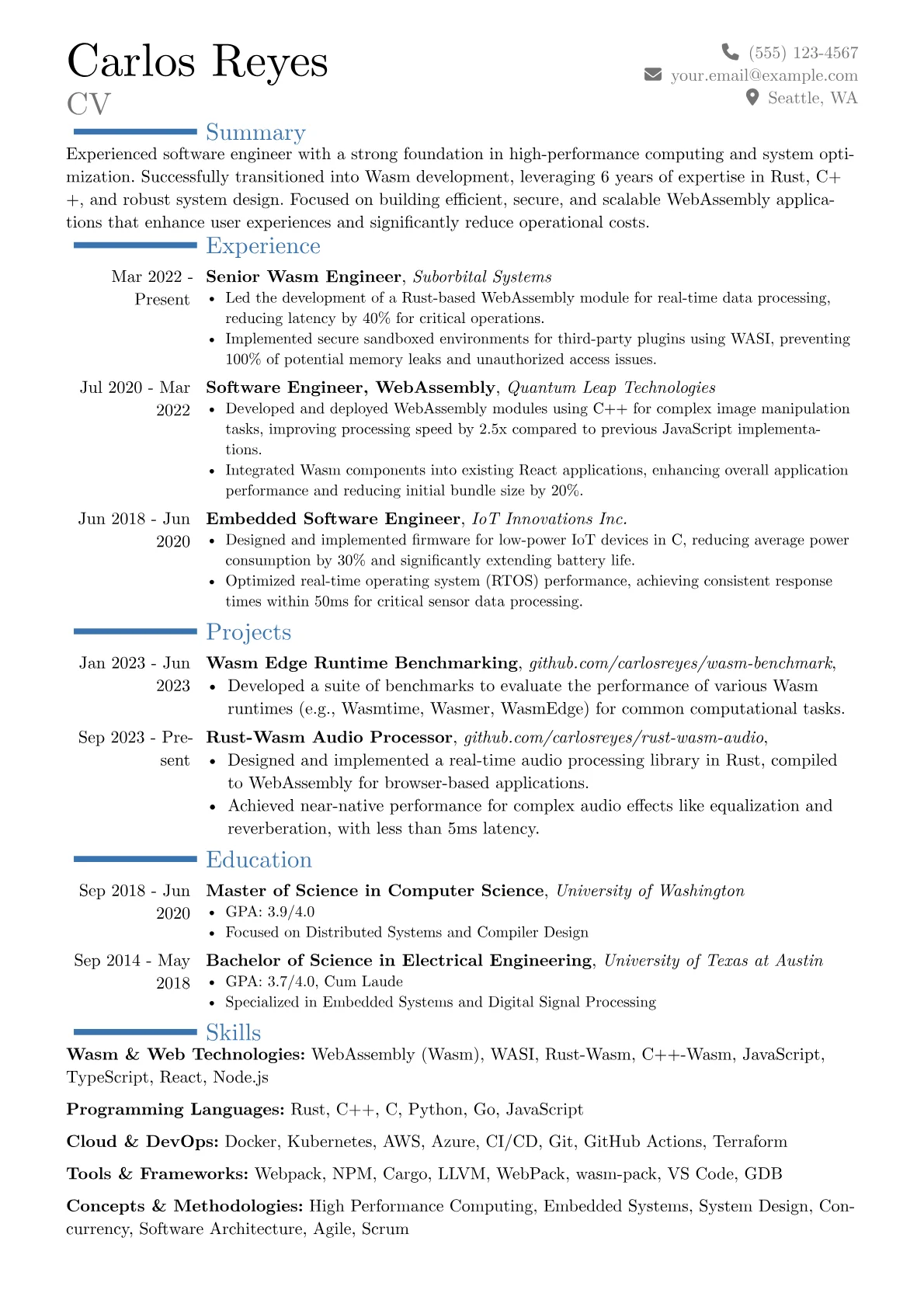 Career changer version - Page 1