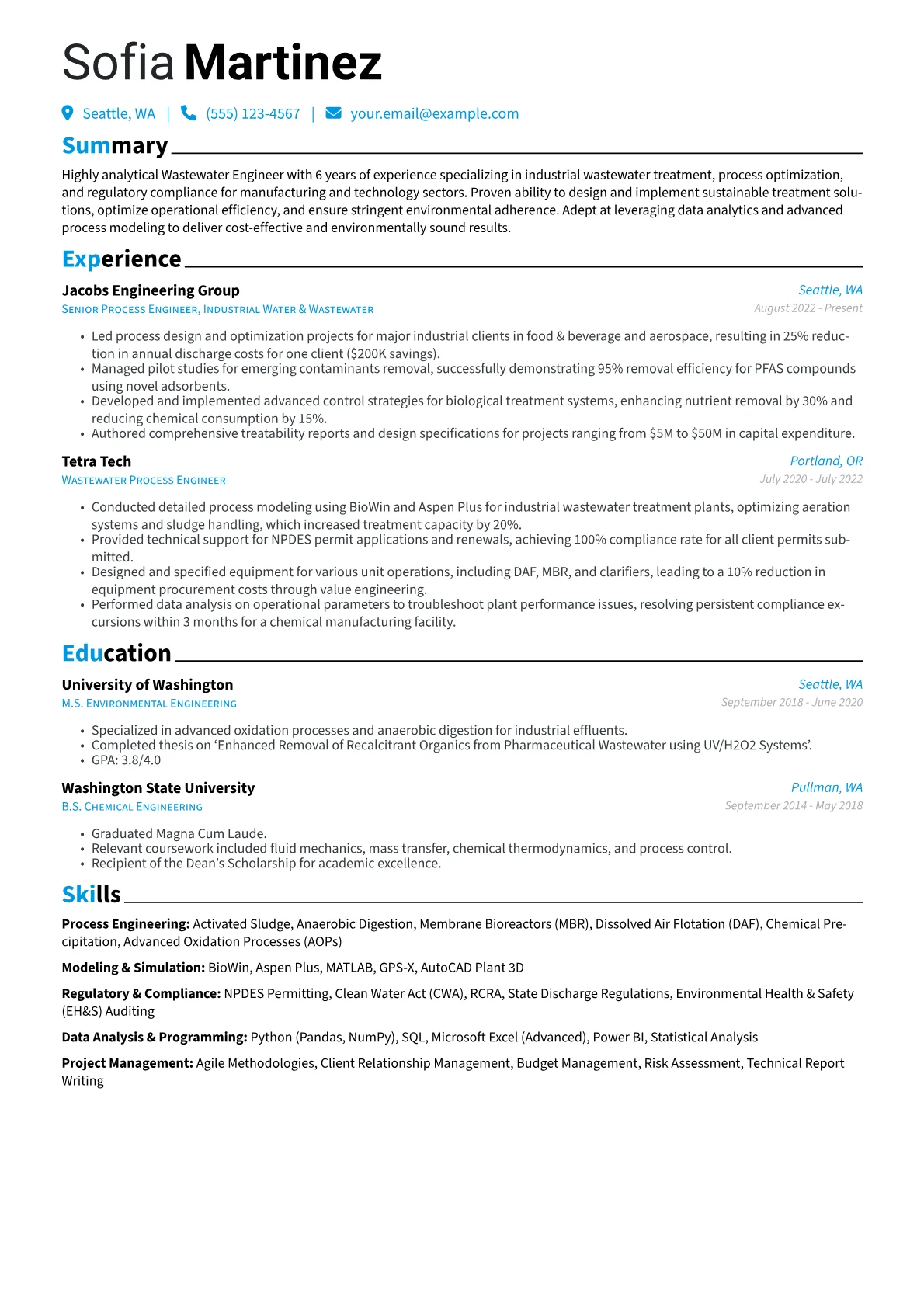 Industrial Wastewater version - Page 1