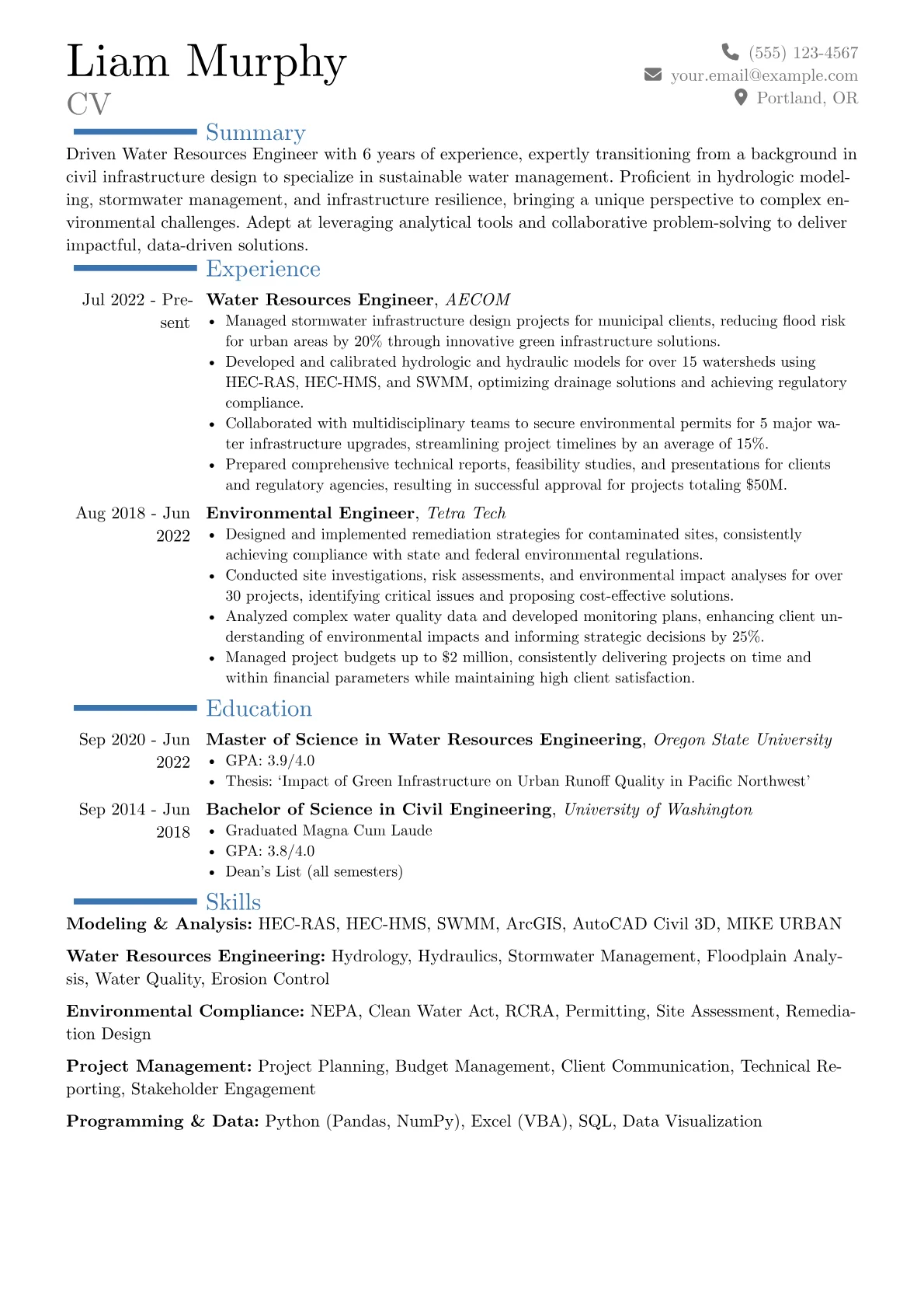 Career changer version - Page 1
